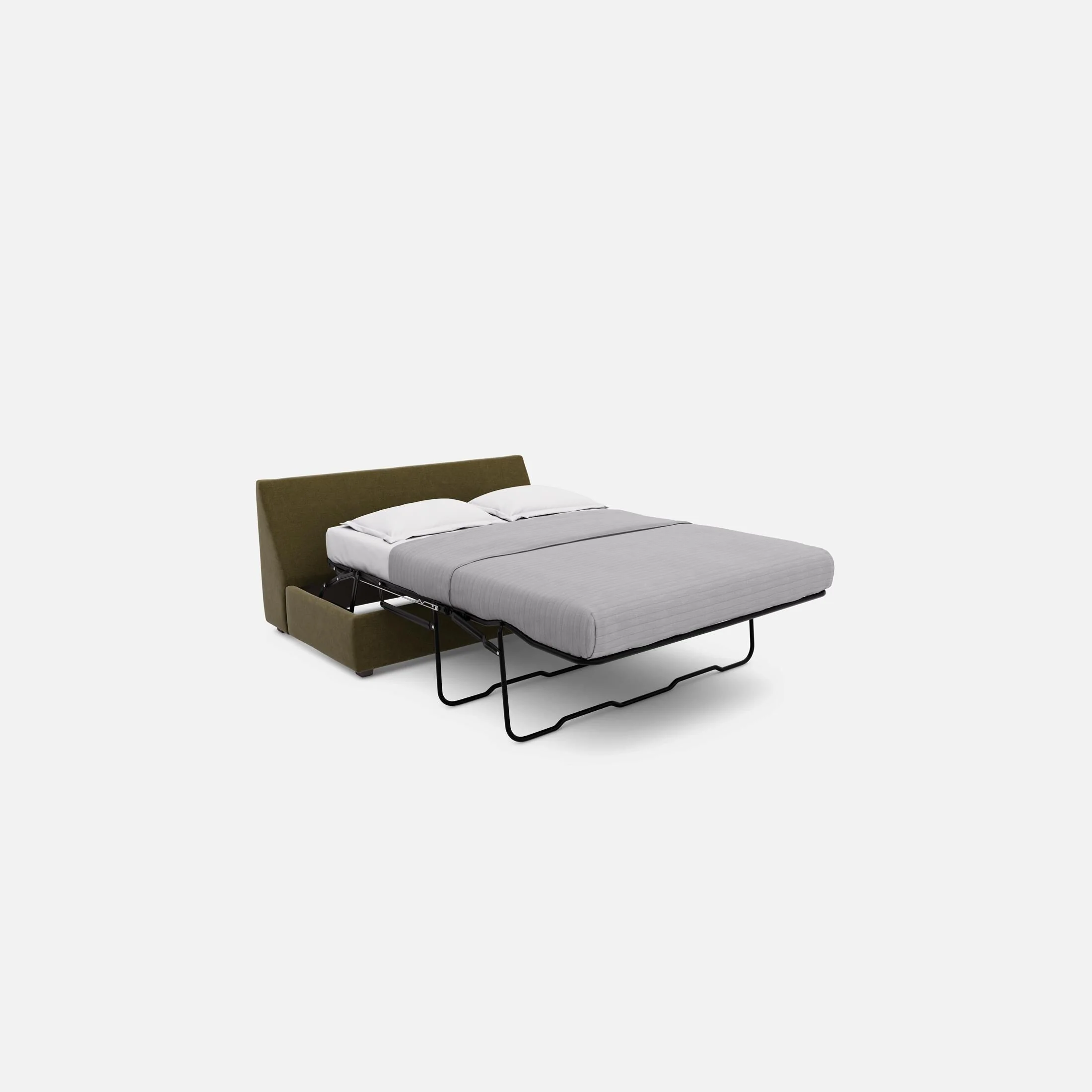 Modular One Armless Full Memory Foam Sleeper Sofa - Image 22