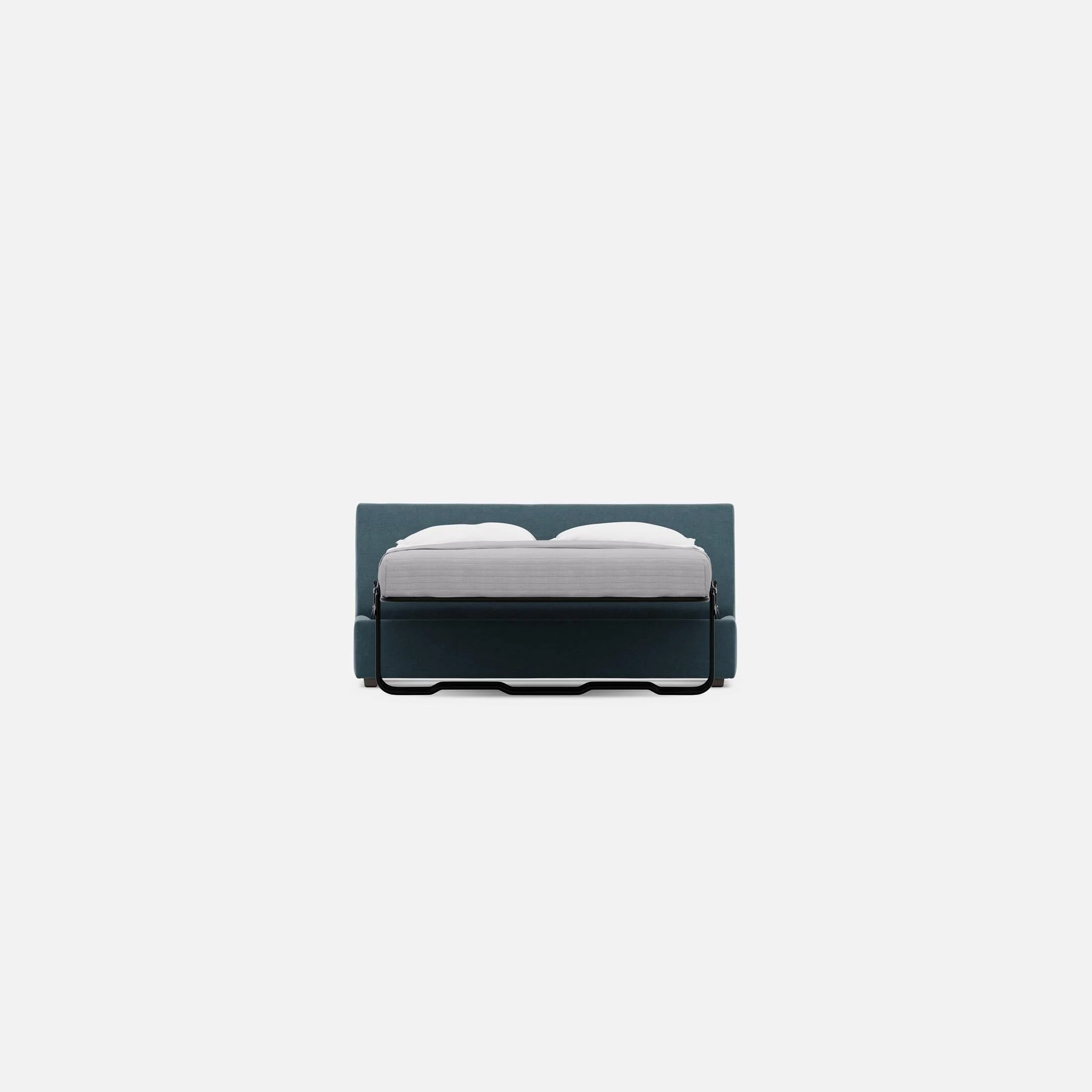 Modular One Armless Full Memory Foam Sleeper Sofa - Image 29