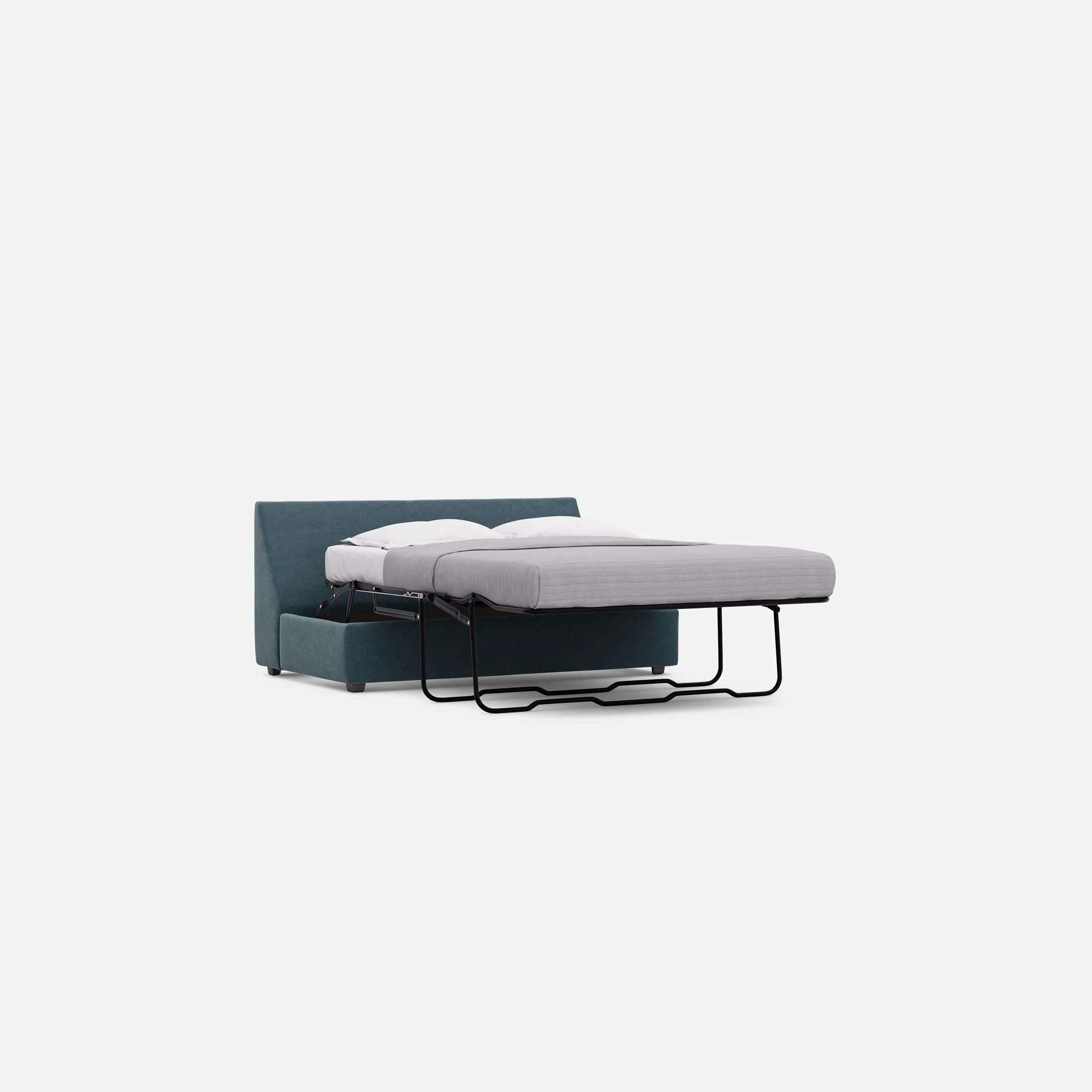 Modular One Armless Full Memory Foam Sleeper Sofa - Image 33