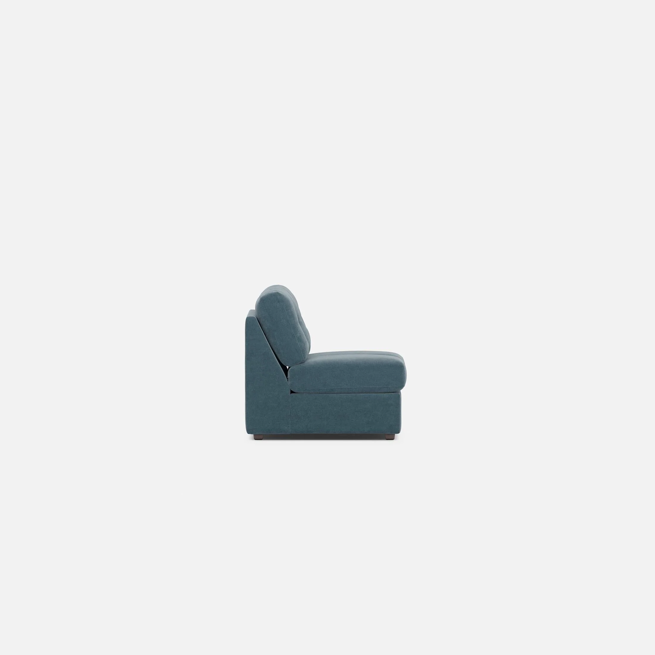 Modular One Armless Full Memory Foam Sleeper Sofa - Image 34