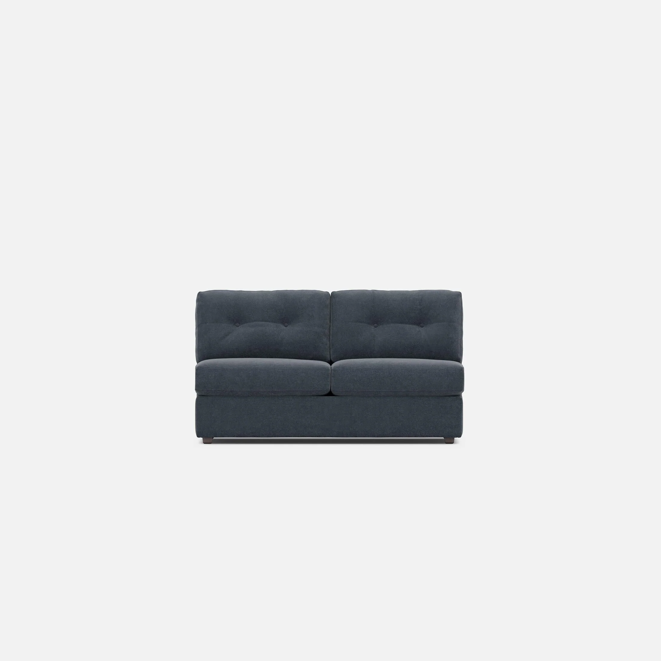 Modular One Armless Full Memory Foam Sleeper Sofa - Image 46