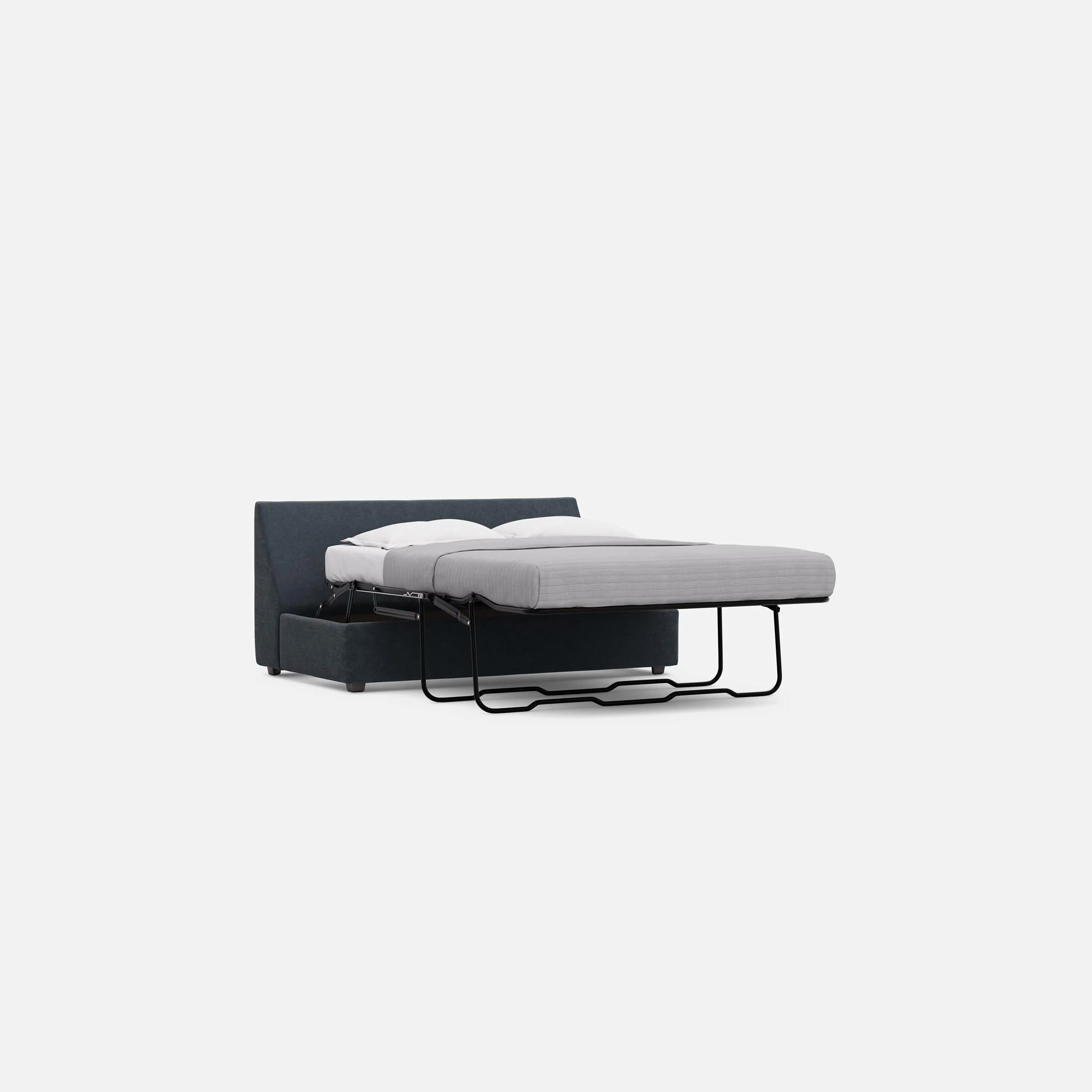 Modular One Armless Full Memory Foam Sleeper Sofa - Image 51