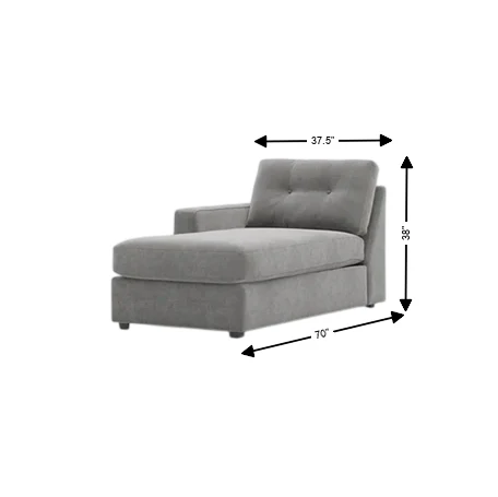Modular One Left Arm Facing Chaise - Image 23