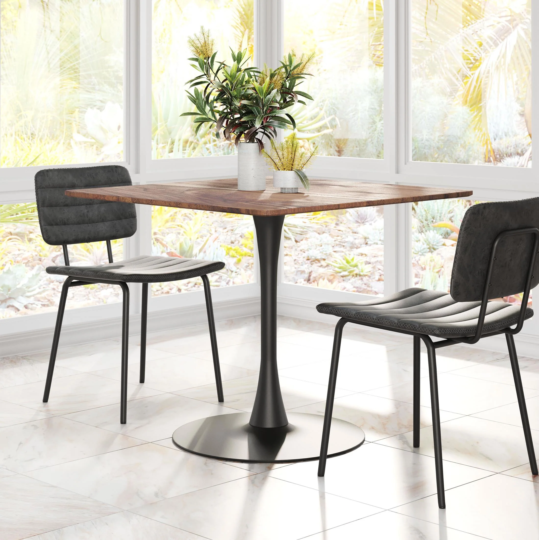 Molly Dining Table Brown - Image 2