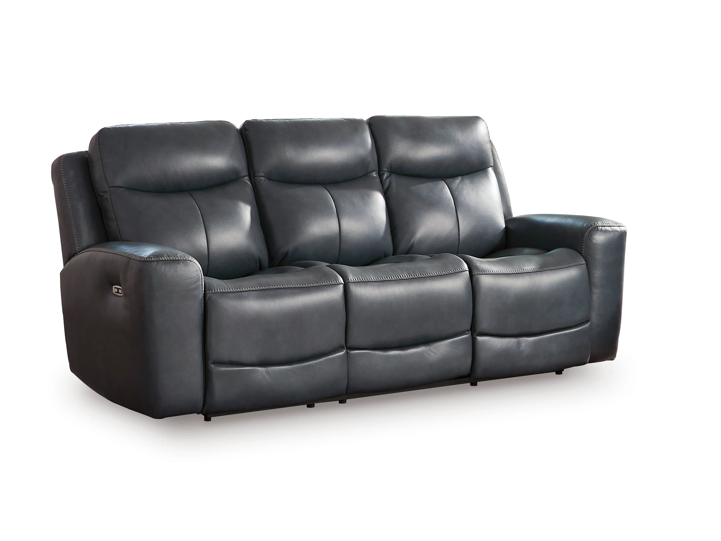 Momentum Moves Leather Power Reclining Sofa with Adjustable Headrest - Image 3
