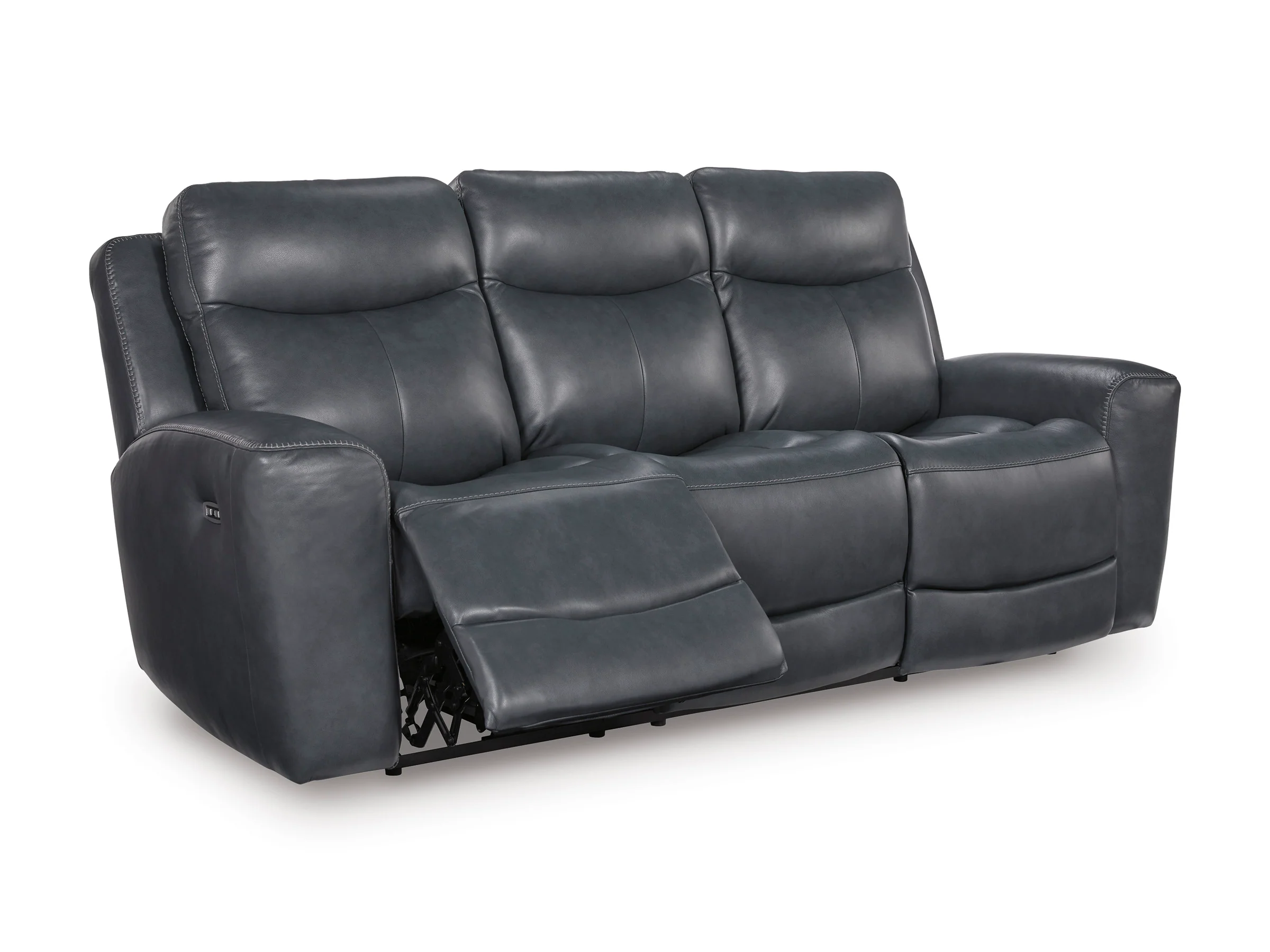 Momentum Moves Leather Power Reclining Sofa with Adjustable Headrest - Image 4
