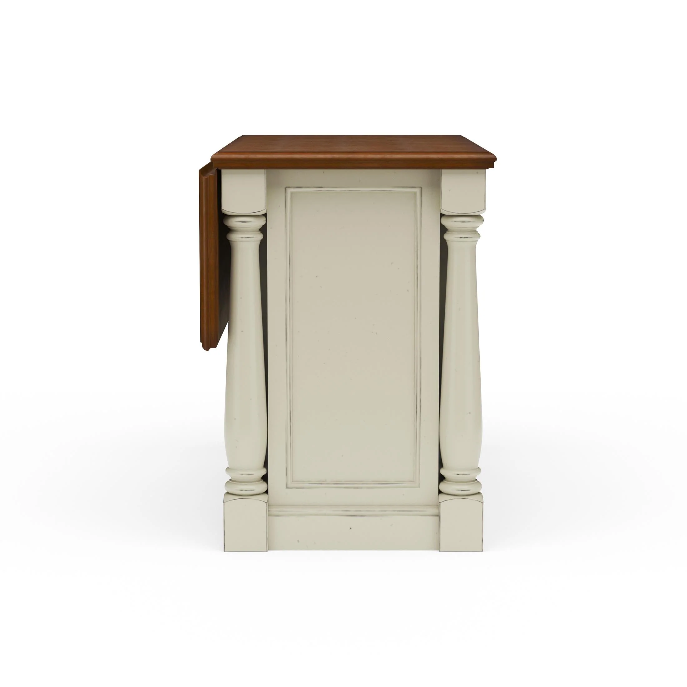 Monarch Kitchen Wood Top Island - Image 7