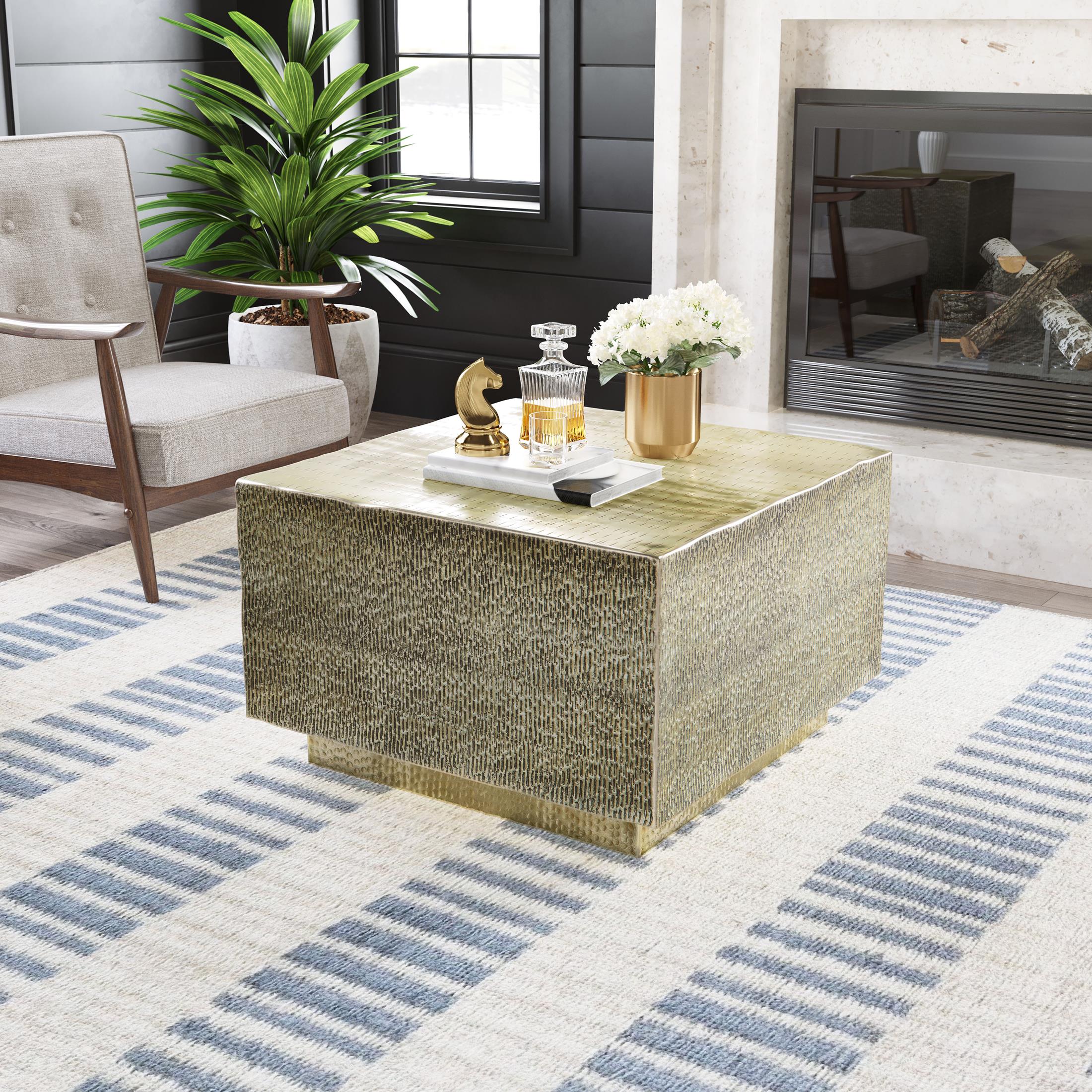 Mono Coffee Table Gold - Image 2