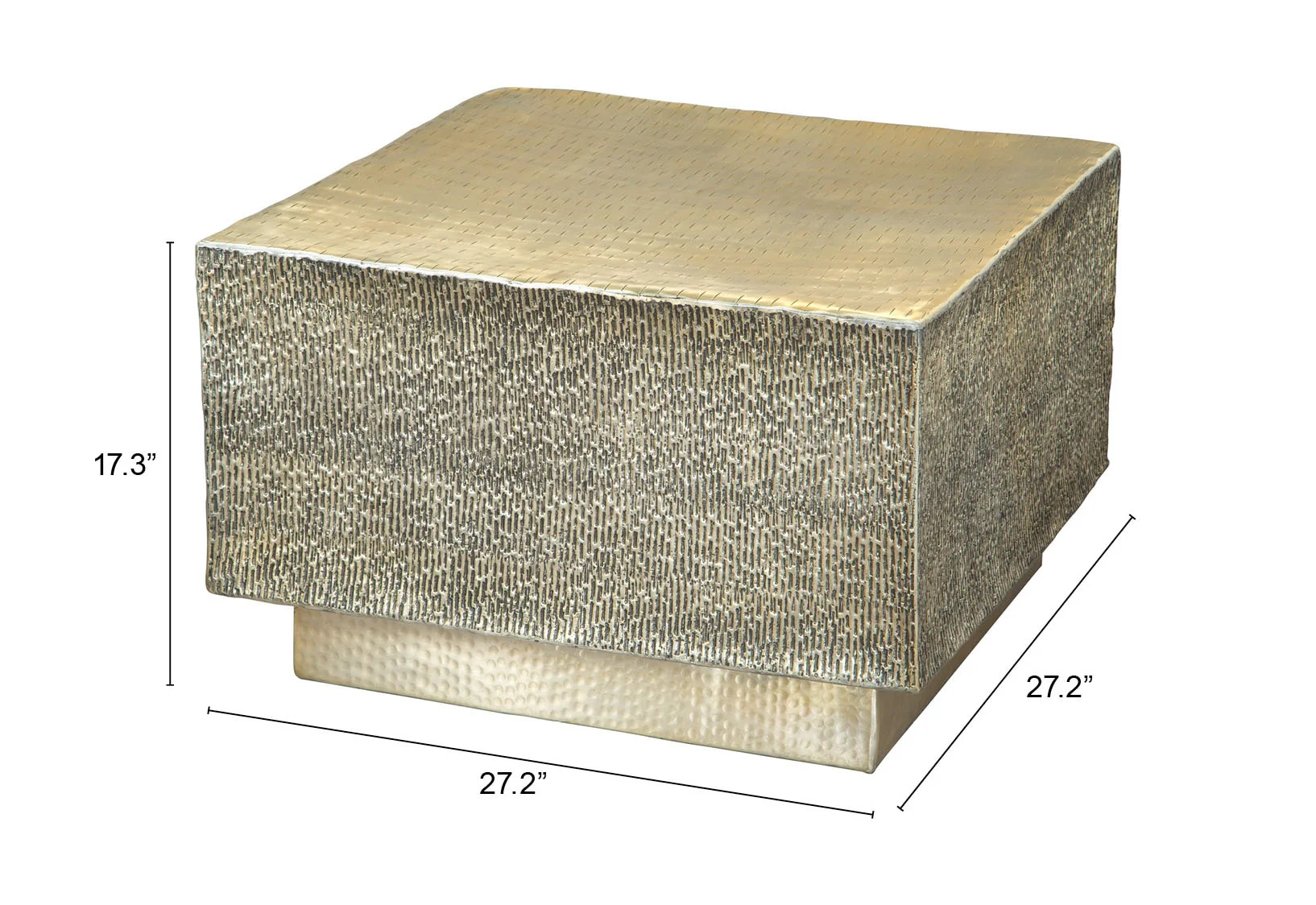 Mono Coffee Table Gold - Image 3