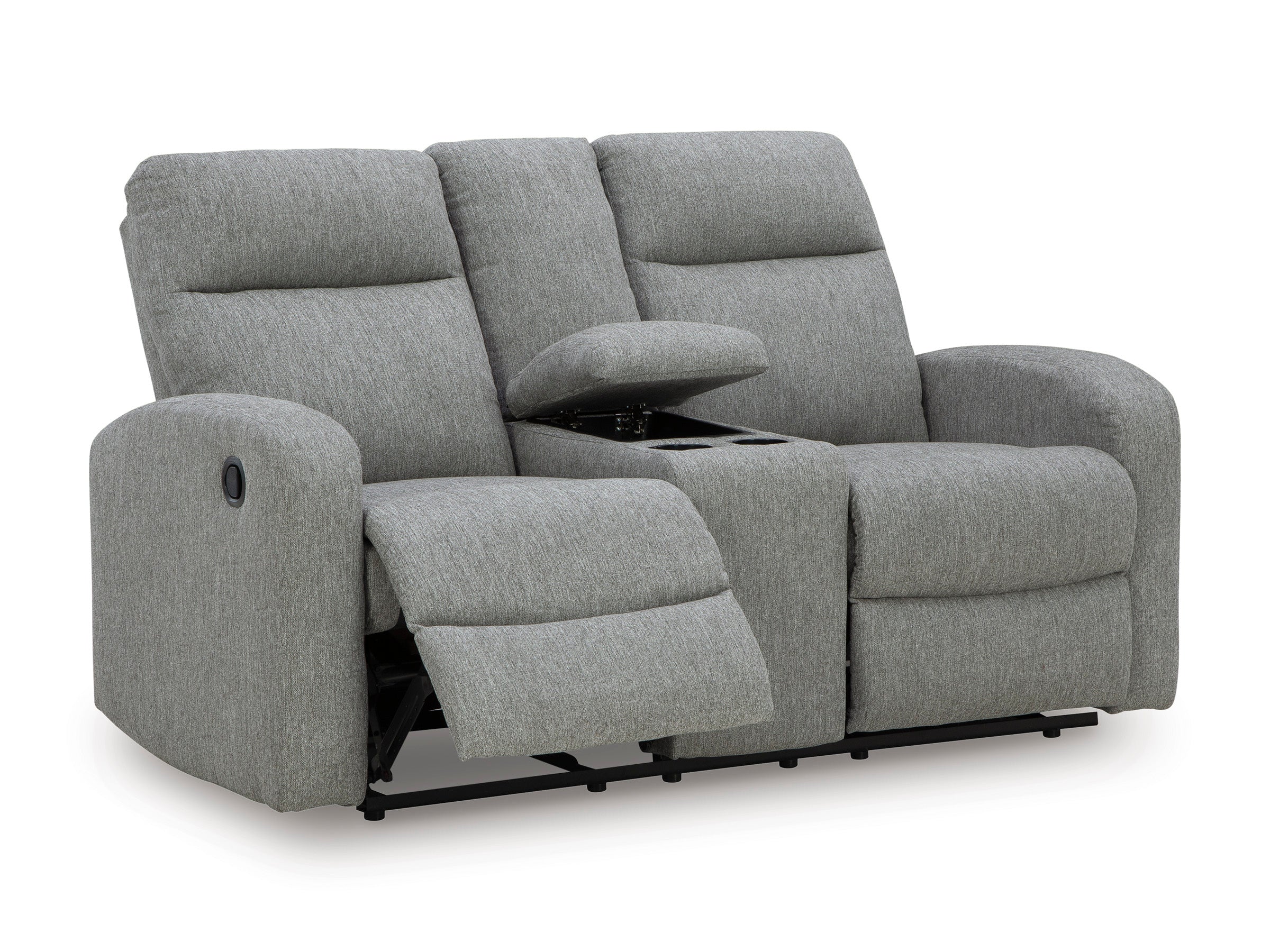 Moreau Place Double Reclining Loveseat with Console - Image 5