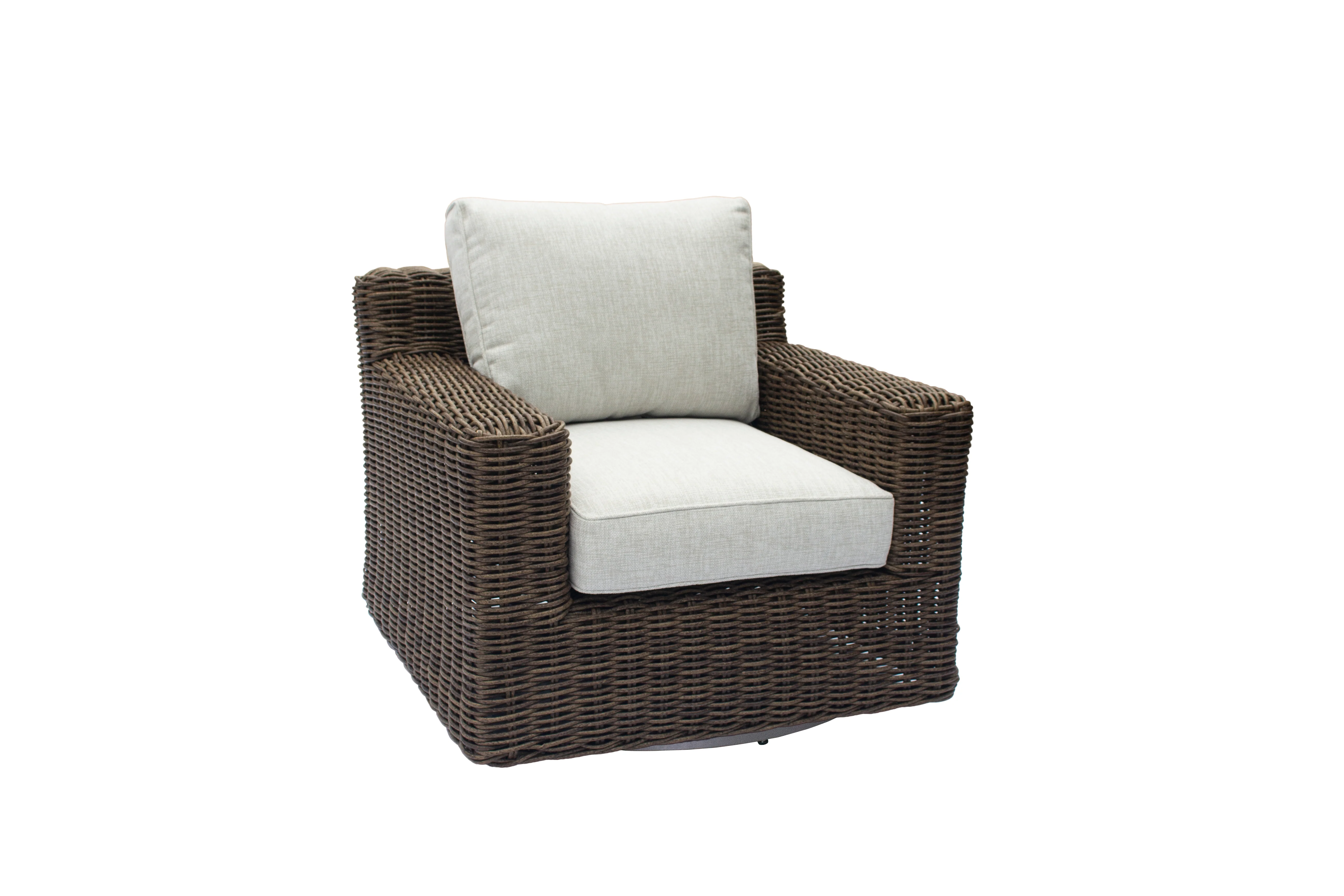 Brooklyn Outdoor Patio Swivel Lounge Chair - Image 3