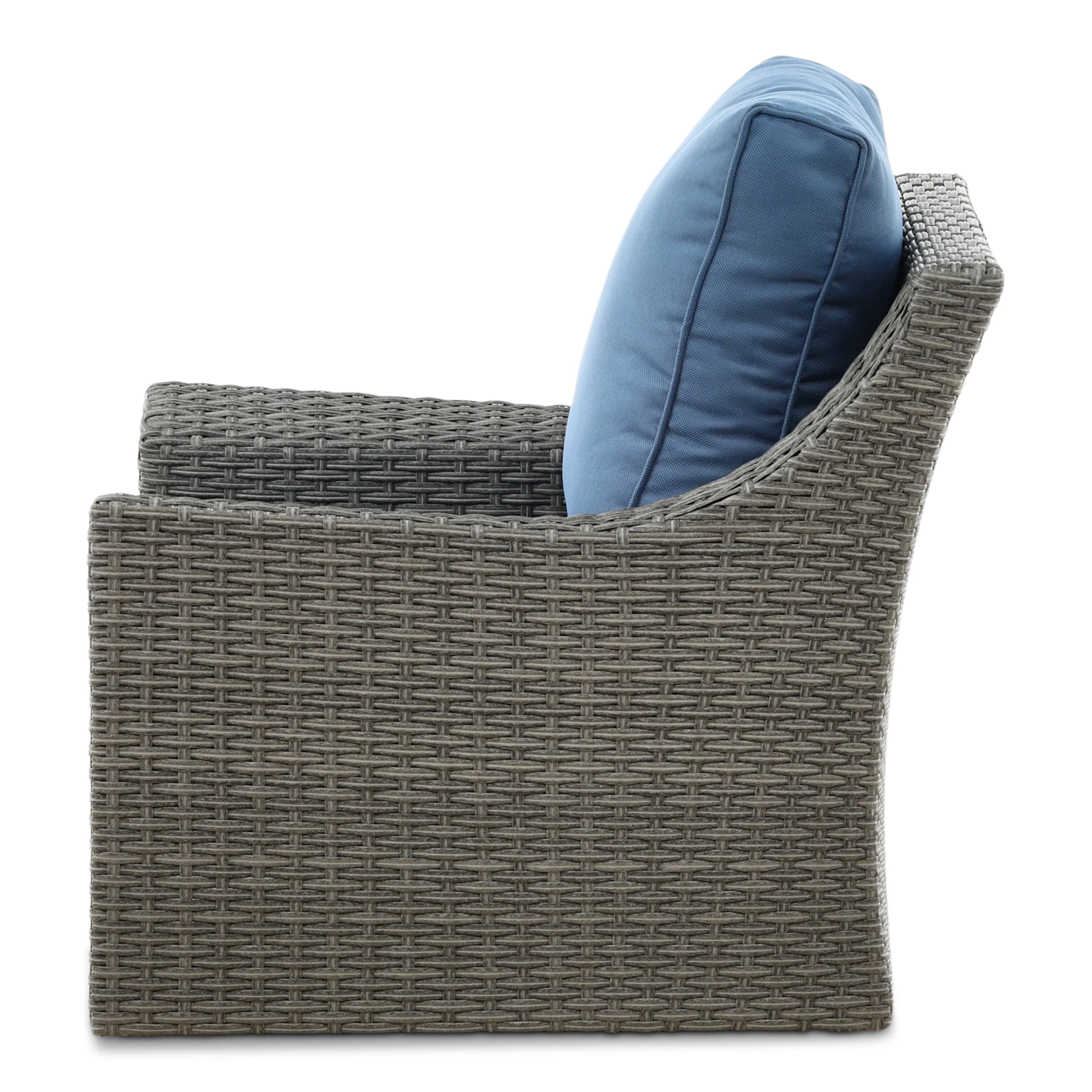 Lakton Outdoor Patio Swivel Lounge Chair - Image 6