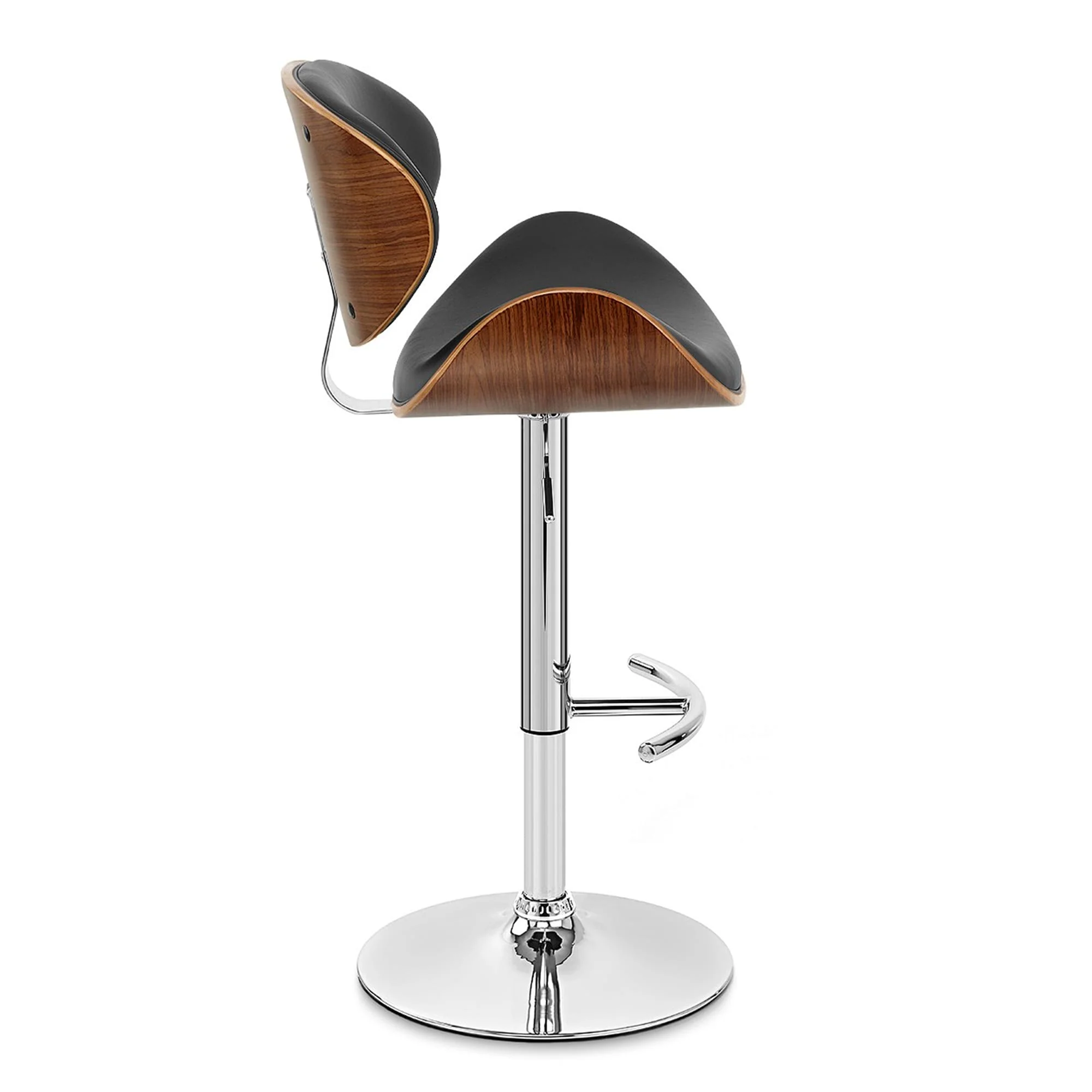 Naples Adjustable Height Swivel Bar Stool - Image 3