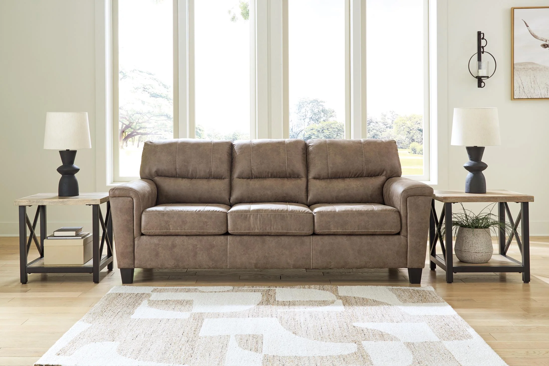 Ashley Navi Sofa - Image 6