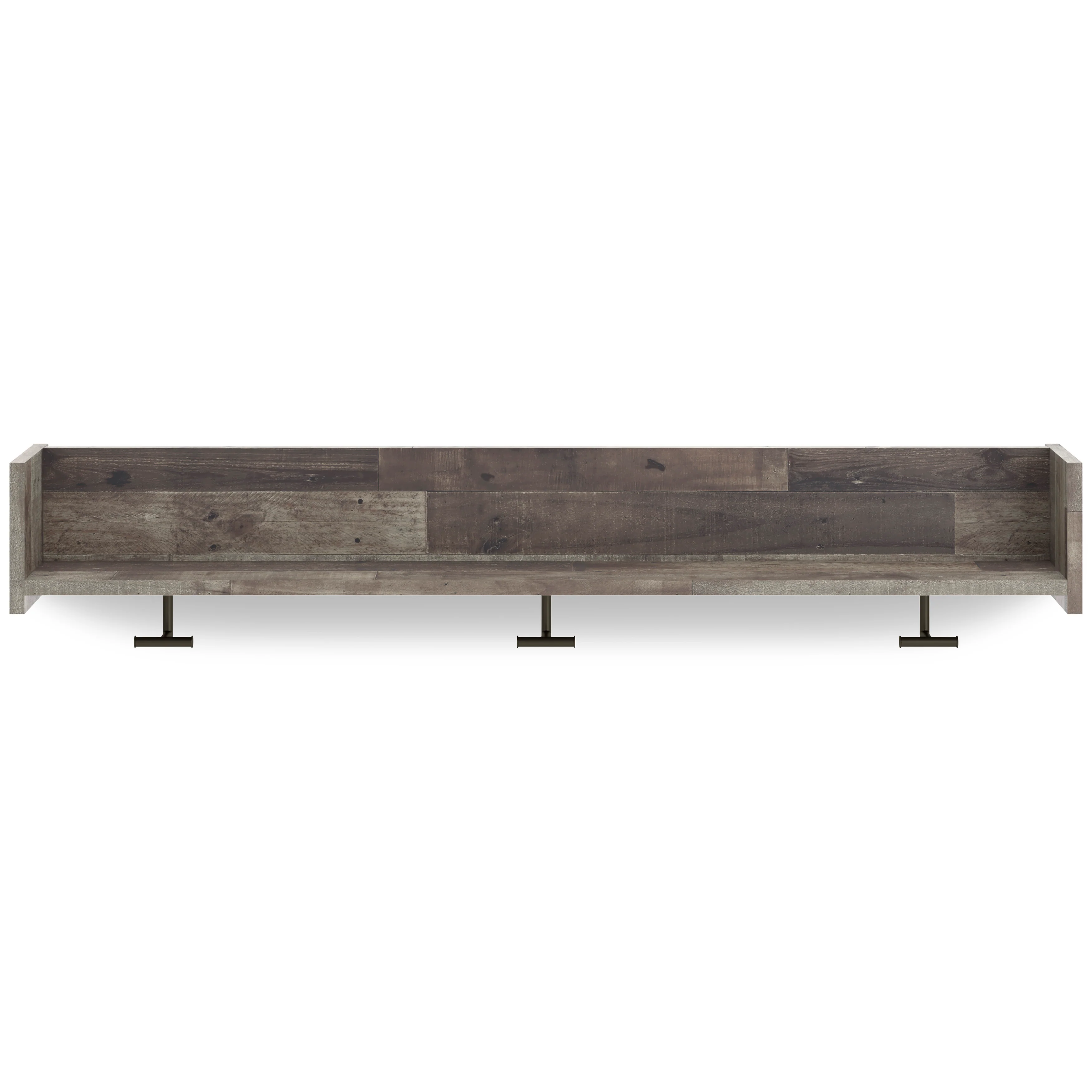Neilsville Wall Mounted Coat Rack with Shelf and 3 Hooks