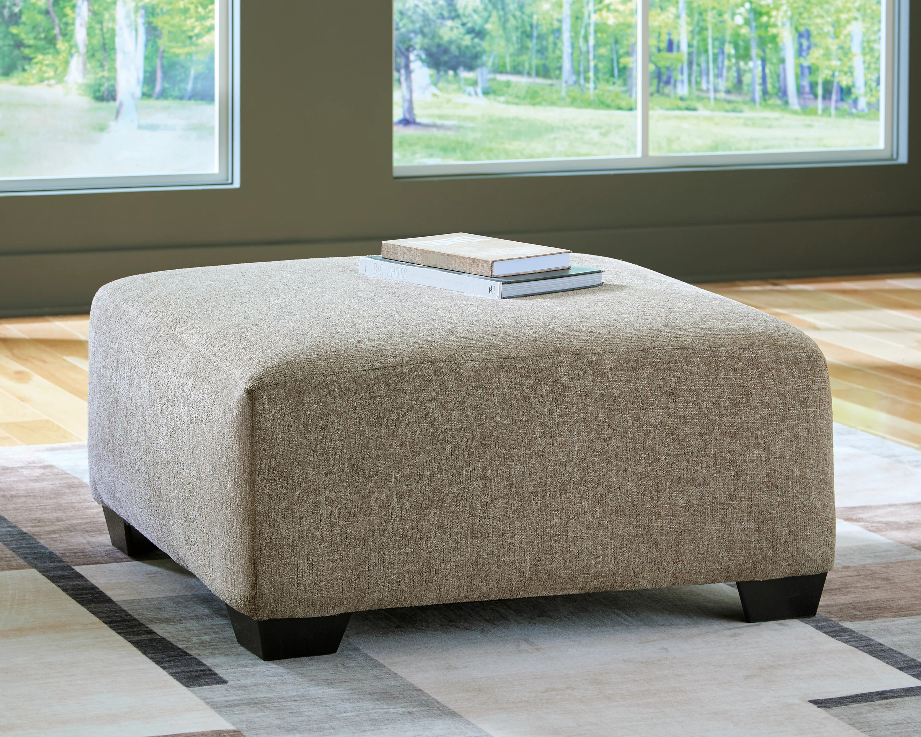 Newellen Oversized Accent Ottoman - Image 2