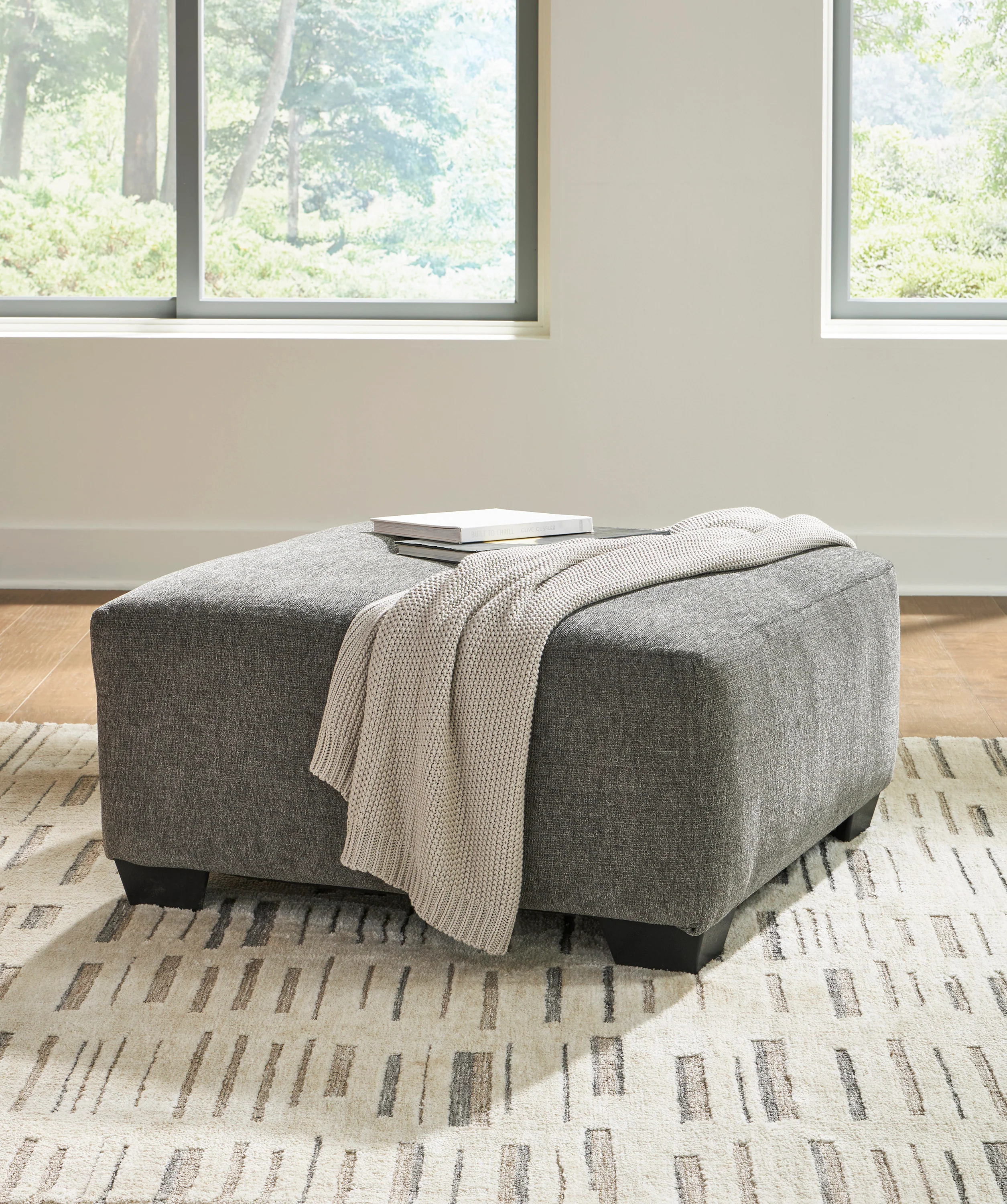 Newellen Oversized Accent Ottoman - Image 6
