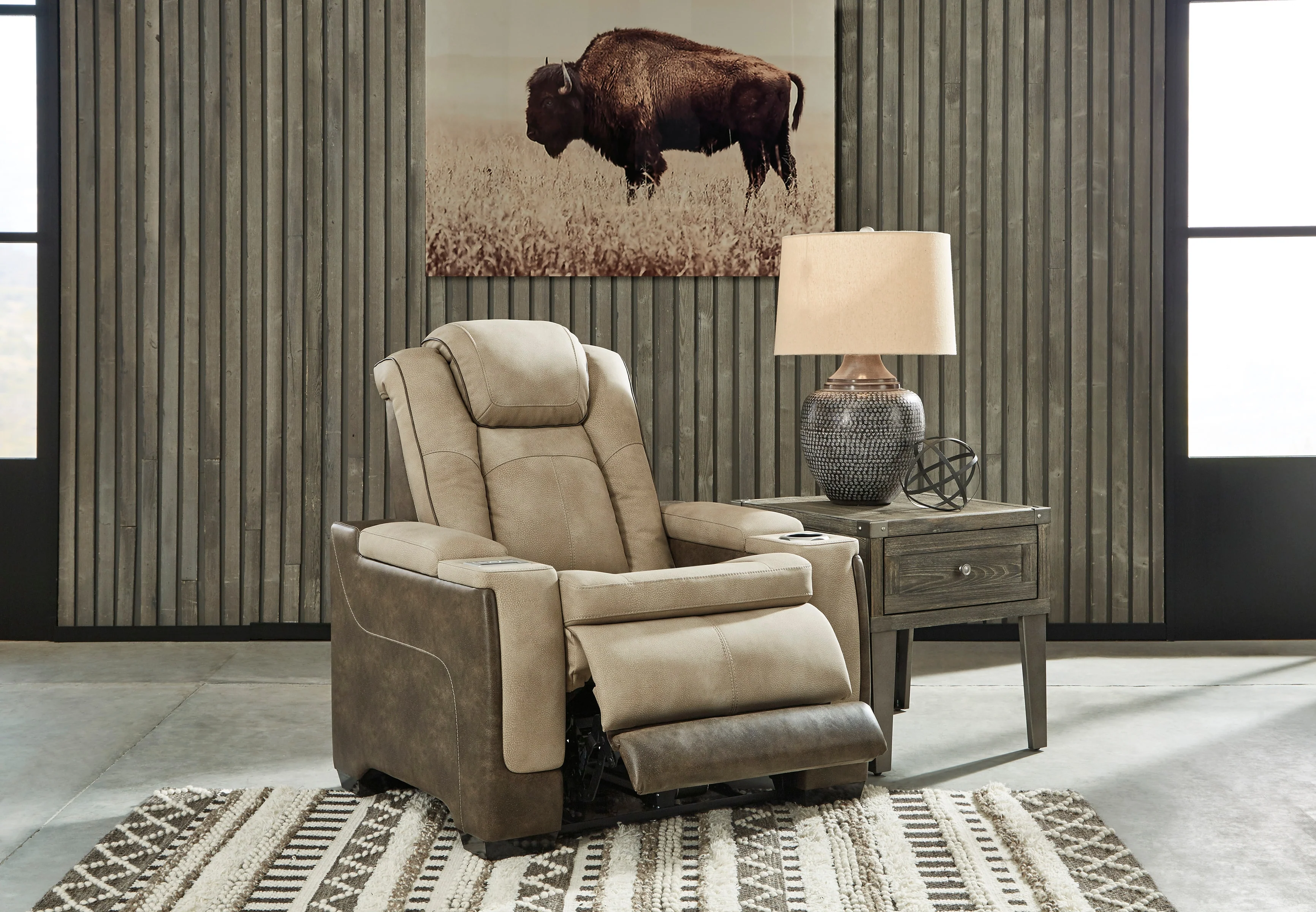 Ashley Next-Gen DuraPella Performance Fabric Dual Power Recliner - Image 14
