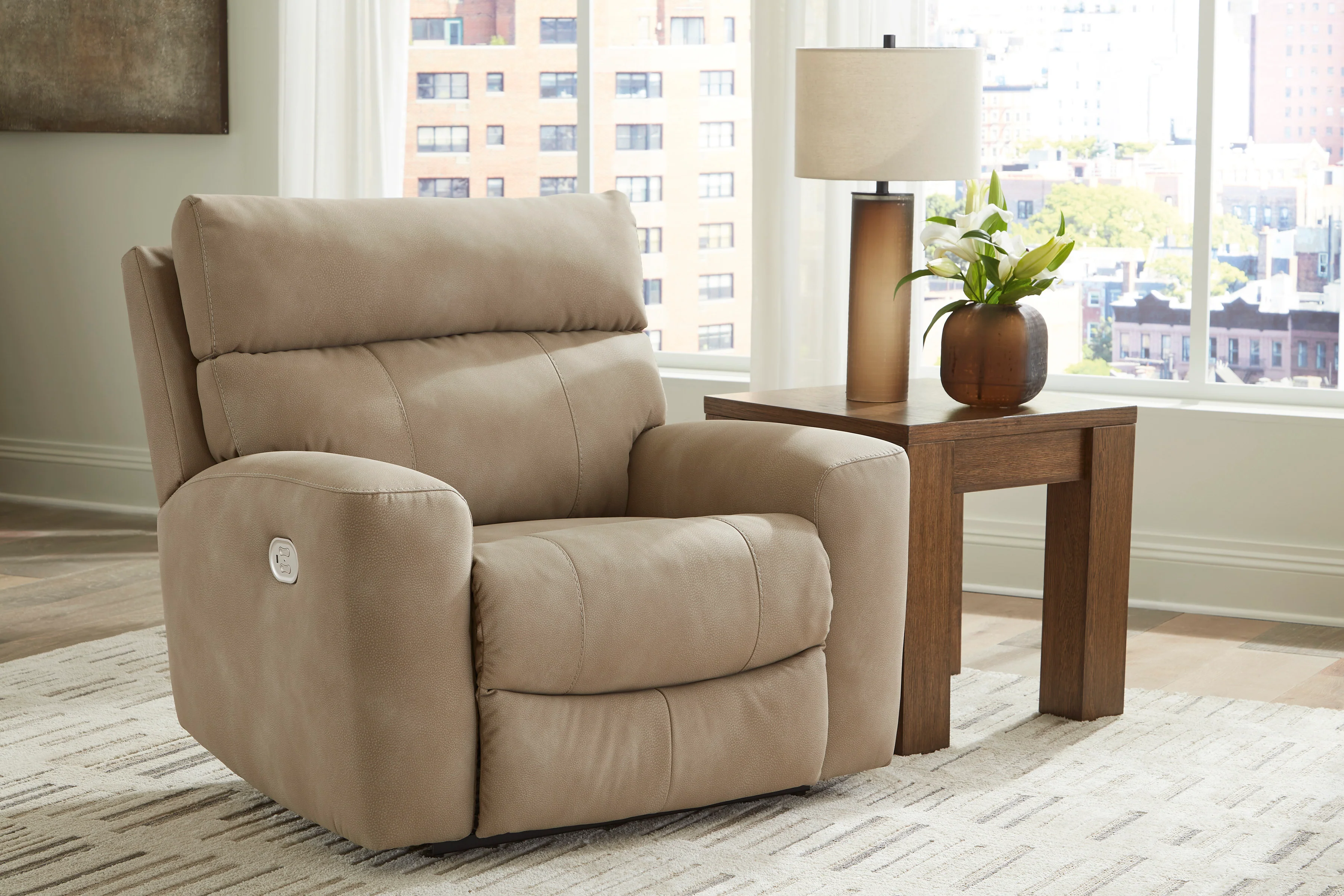 Ashley Next-Gen DuraPella Oversized Dual Power Performance Fabric Recliner - Image 13