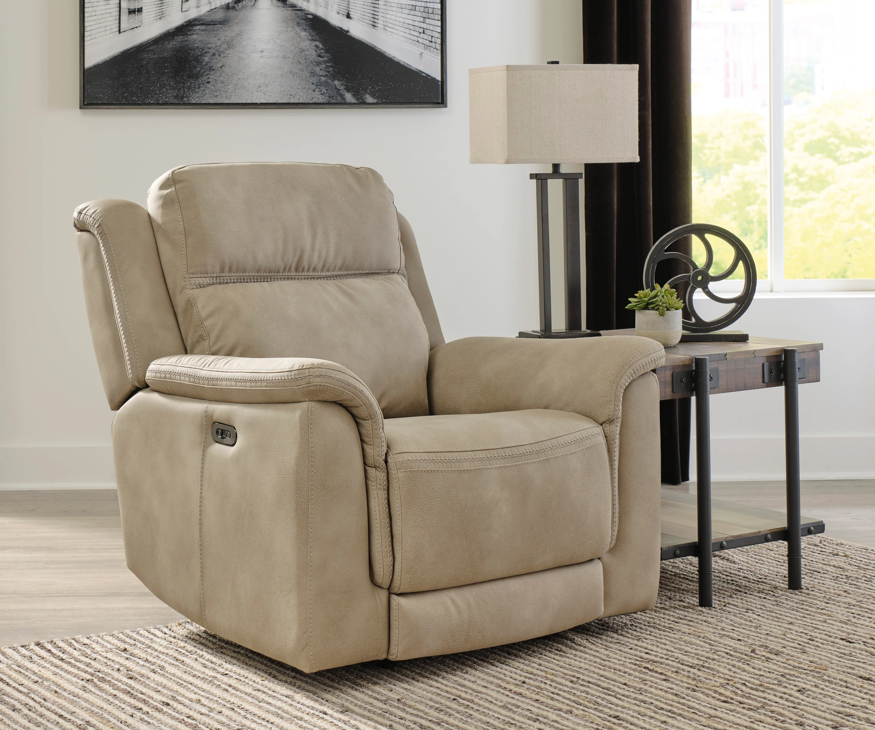 Ashley Next-Gen DuraPella Performance Fabric Dual Power Recliner - Image 3
