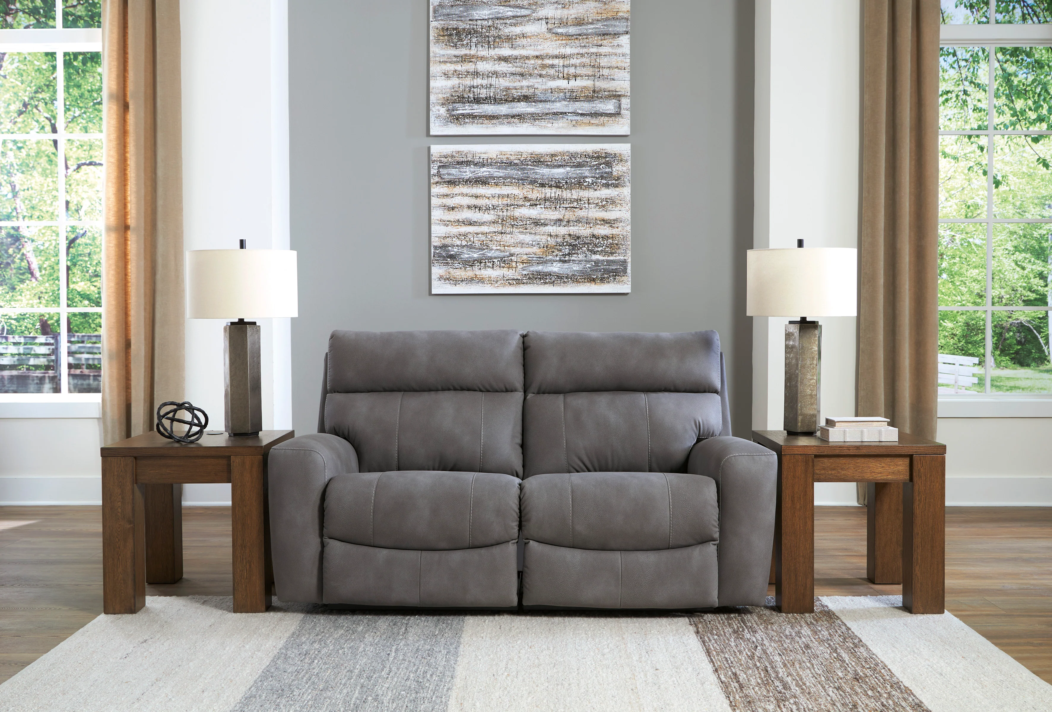 Next-Gen DuraPella 2-Piece Power Reclining Sectional Loveseat - Image 4