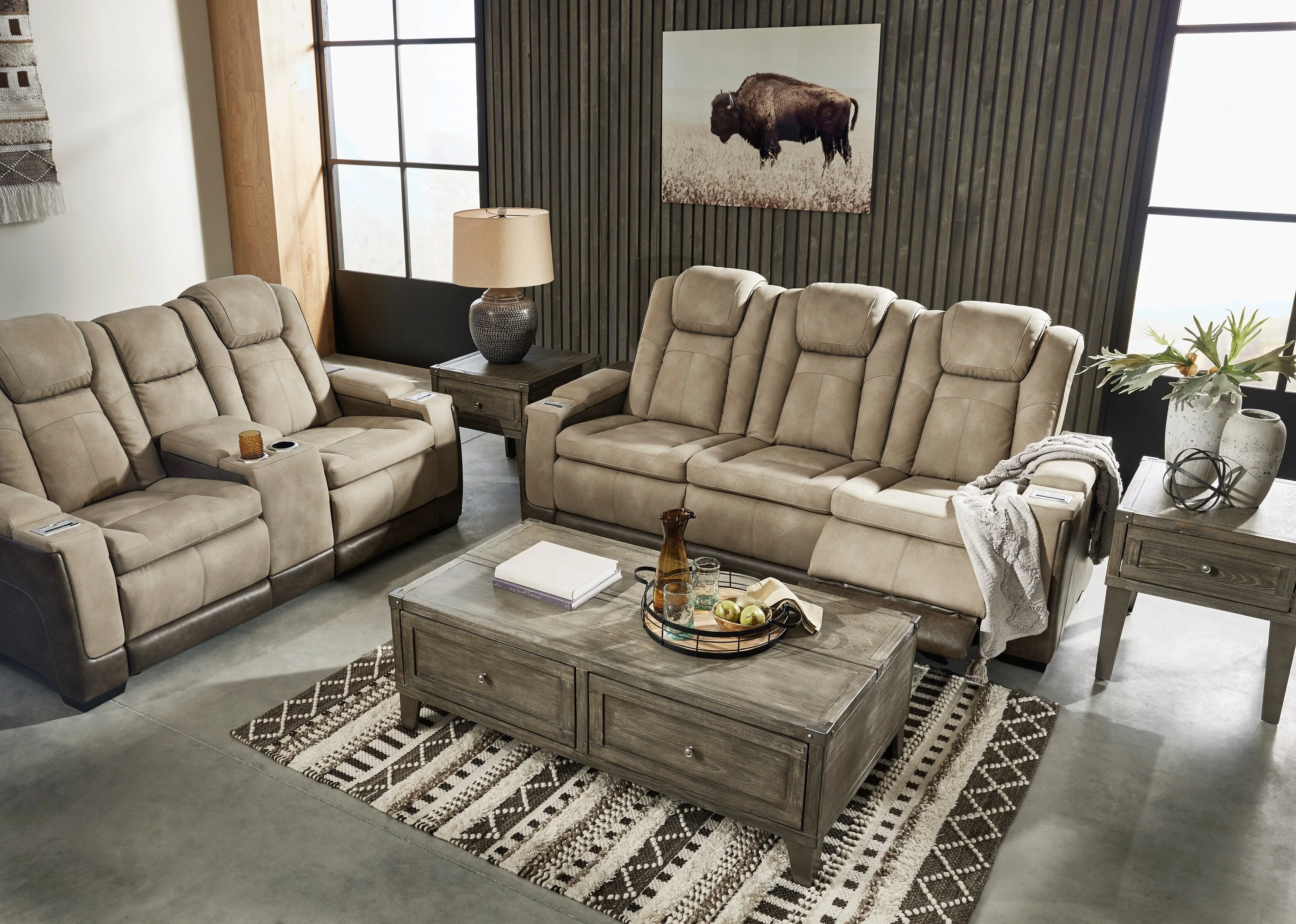Next-Gen DuraPella Power Reclining Loveseat - Image 7
