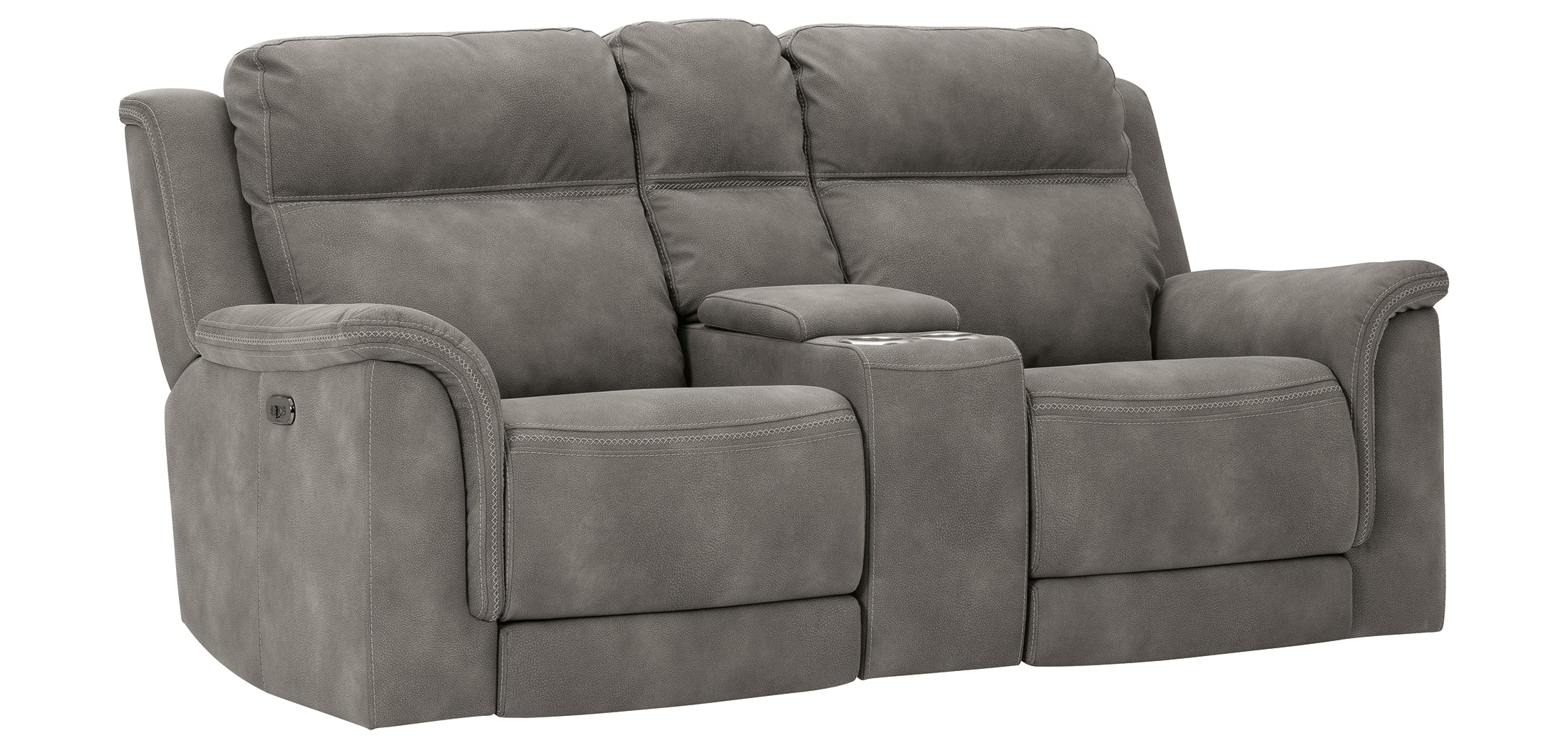 Next-Gen DuraPella Power Reclining Loveseat with Console - Image 14
