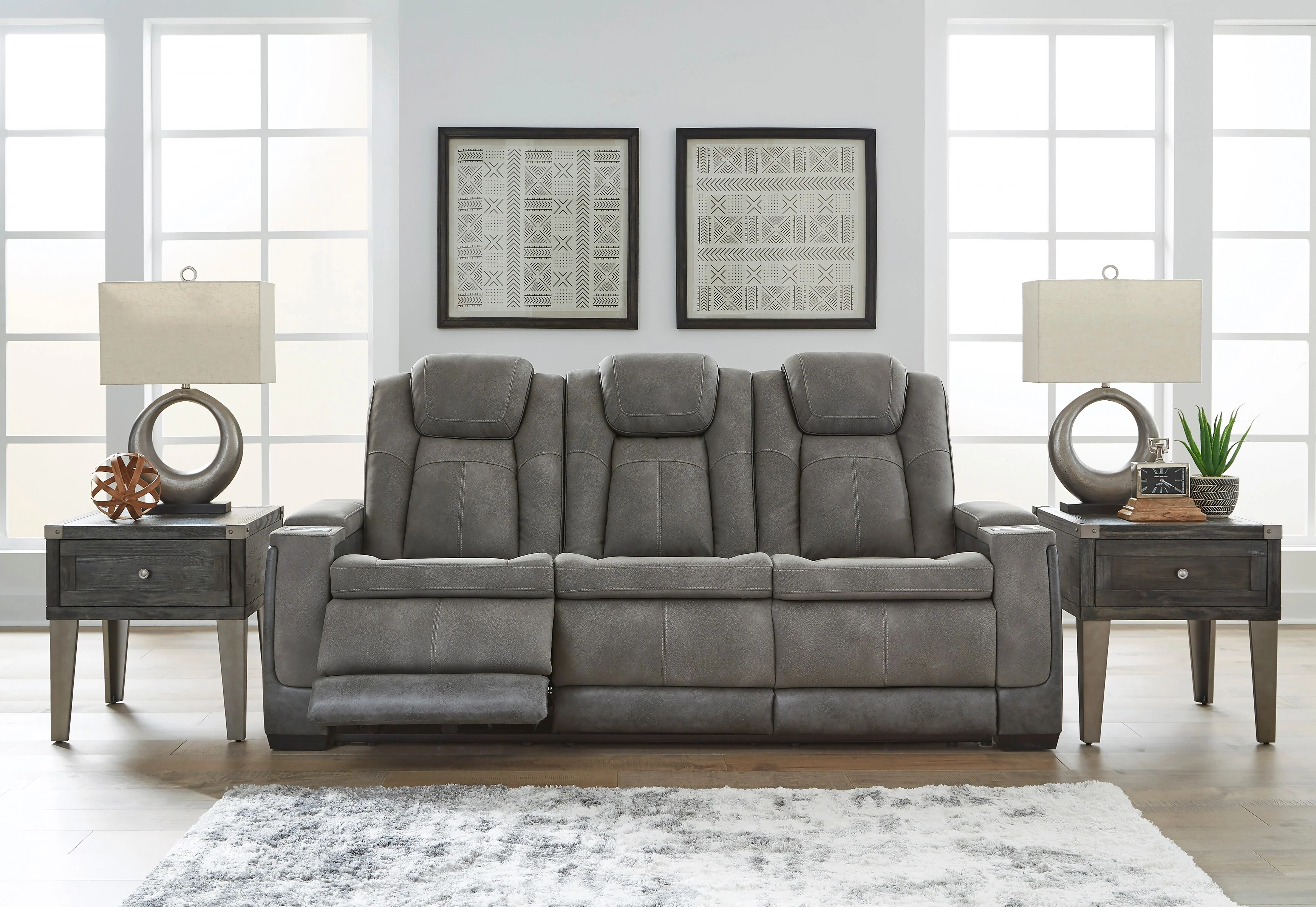 Ashley Next-Gen DuraPella Performance Fabric Dual Power Reclining Sofa - Image 12
