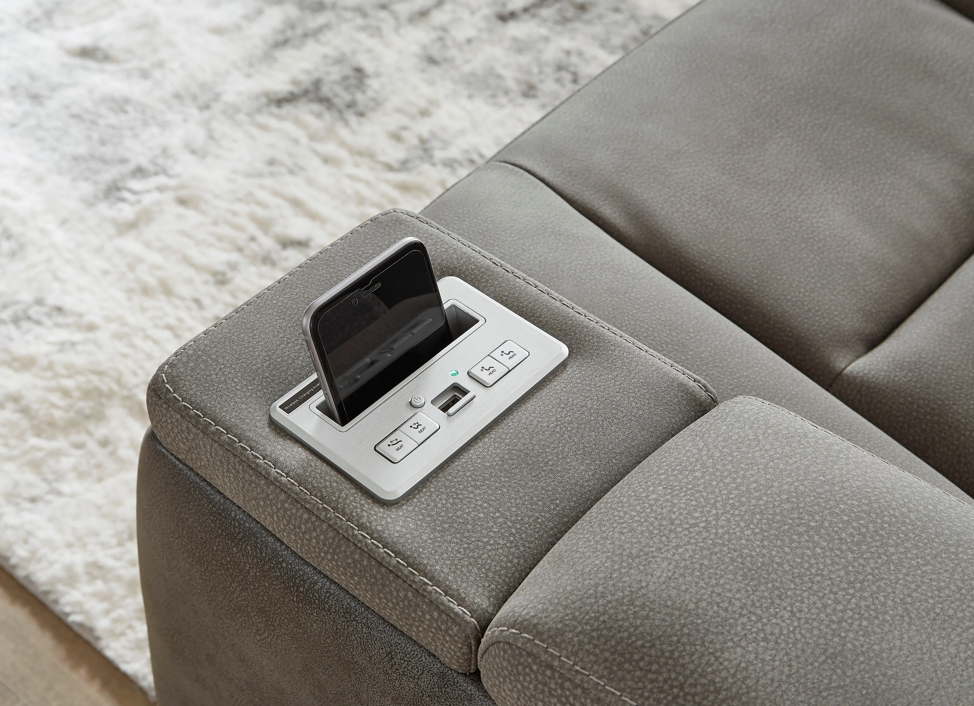 Ashley Next-Gen DuraPella Performance Fabric Dual Power Reclining Sofa - Image 18