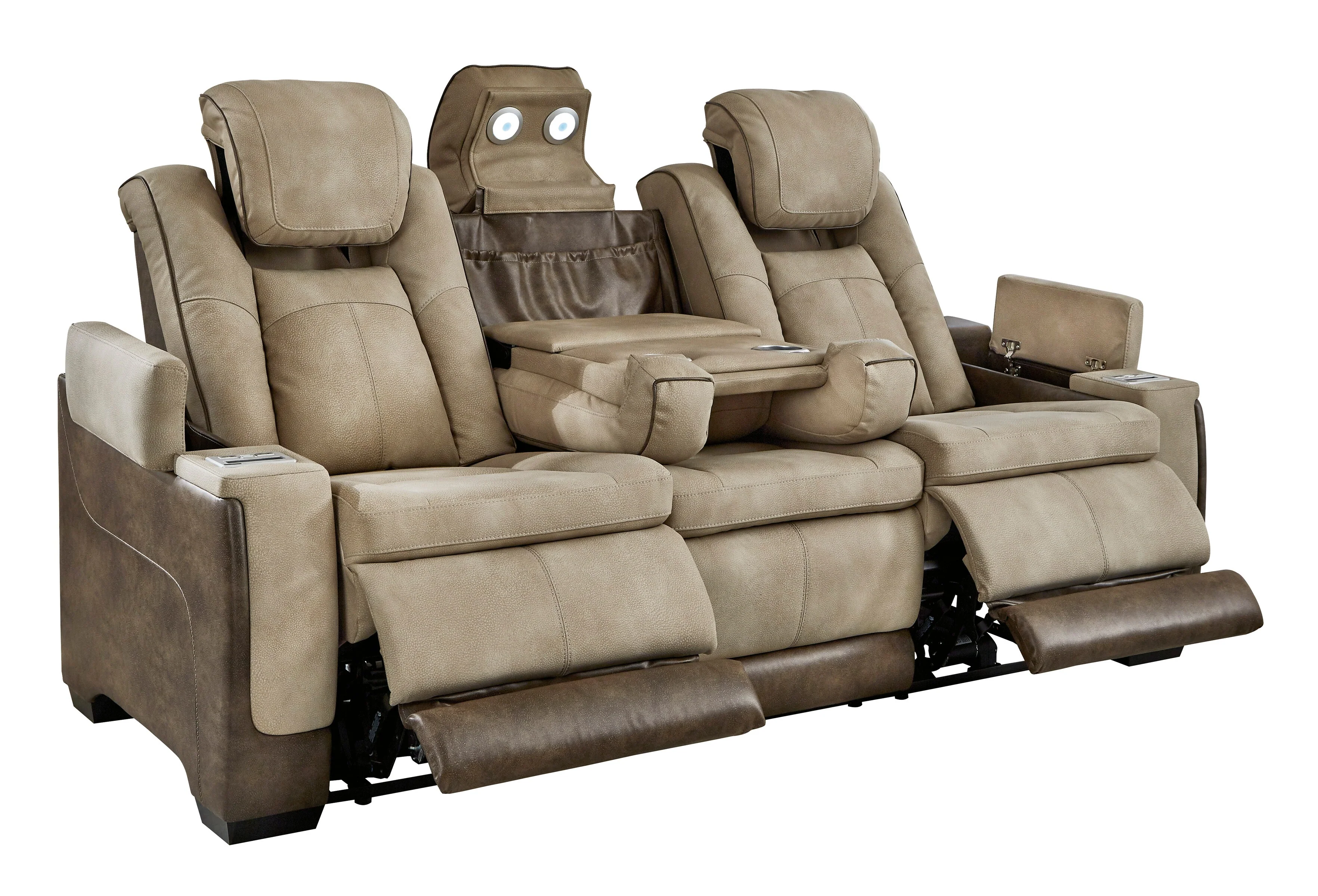 Ashley Next-Gen DuraPella Performance Fabric Dual Power Reclining Sofa - Image 5