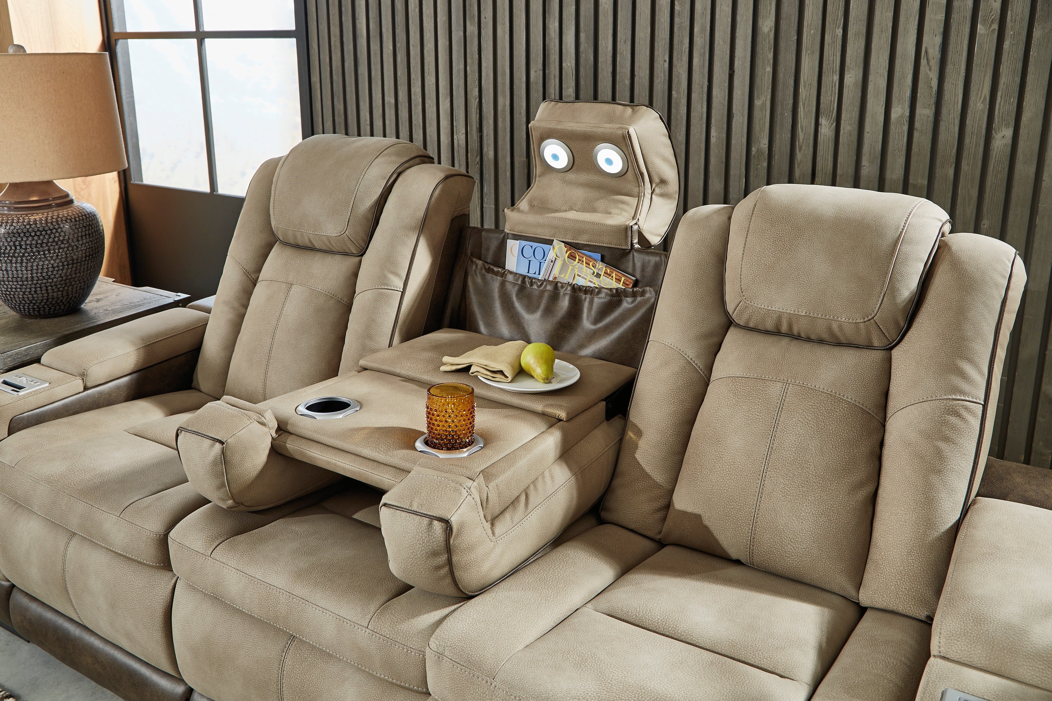 Ashley Next-Gen DuraPella Performance Fabric Dual Power Reclining Sofa - Image 8