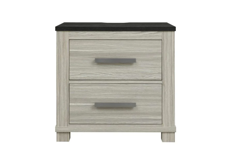 Lakin Nightstand with USB and Speaker