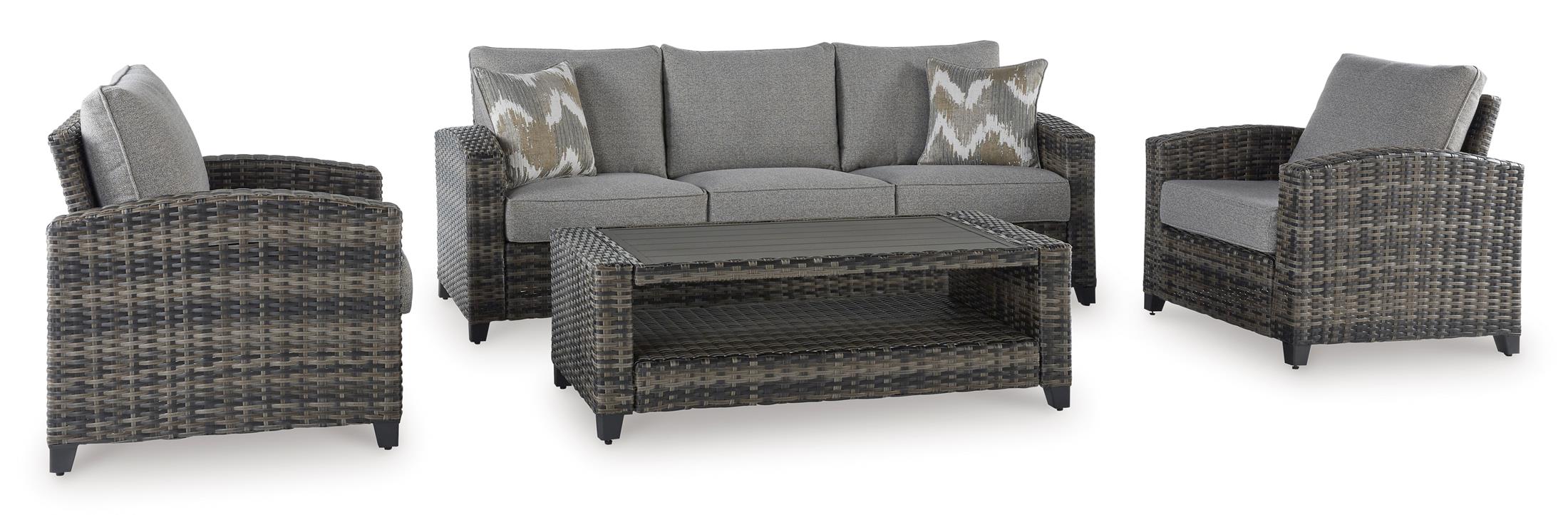 Ashley Oasis Court 4-Piece Outdoor Set - Image 3