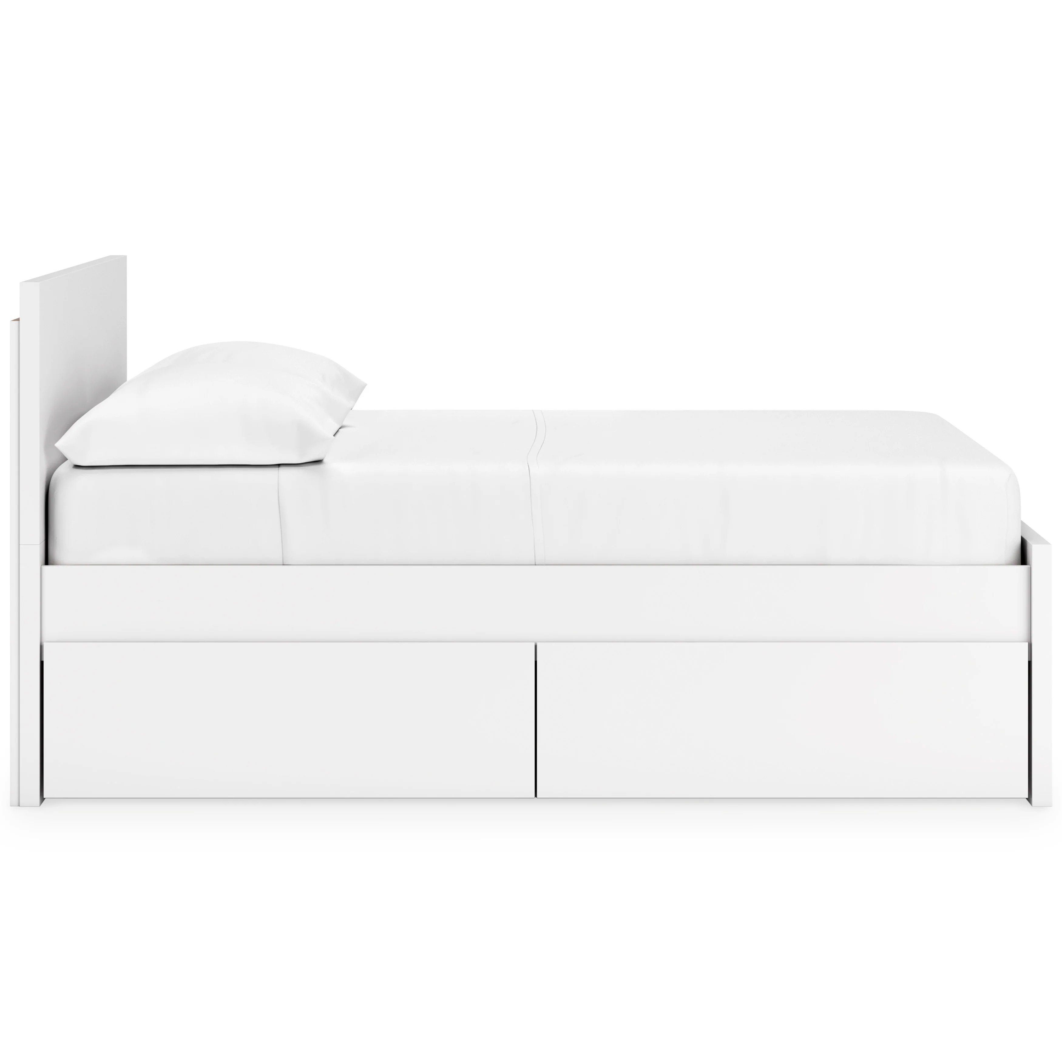 Onita Full Panel Platform Bed with 2 Side Storage - Image 6