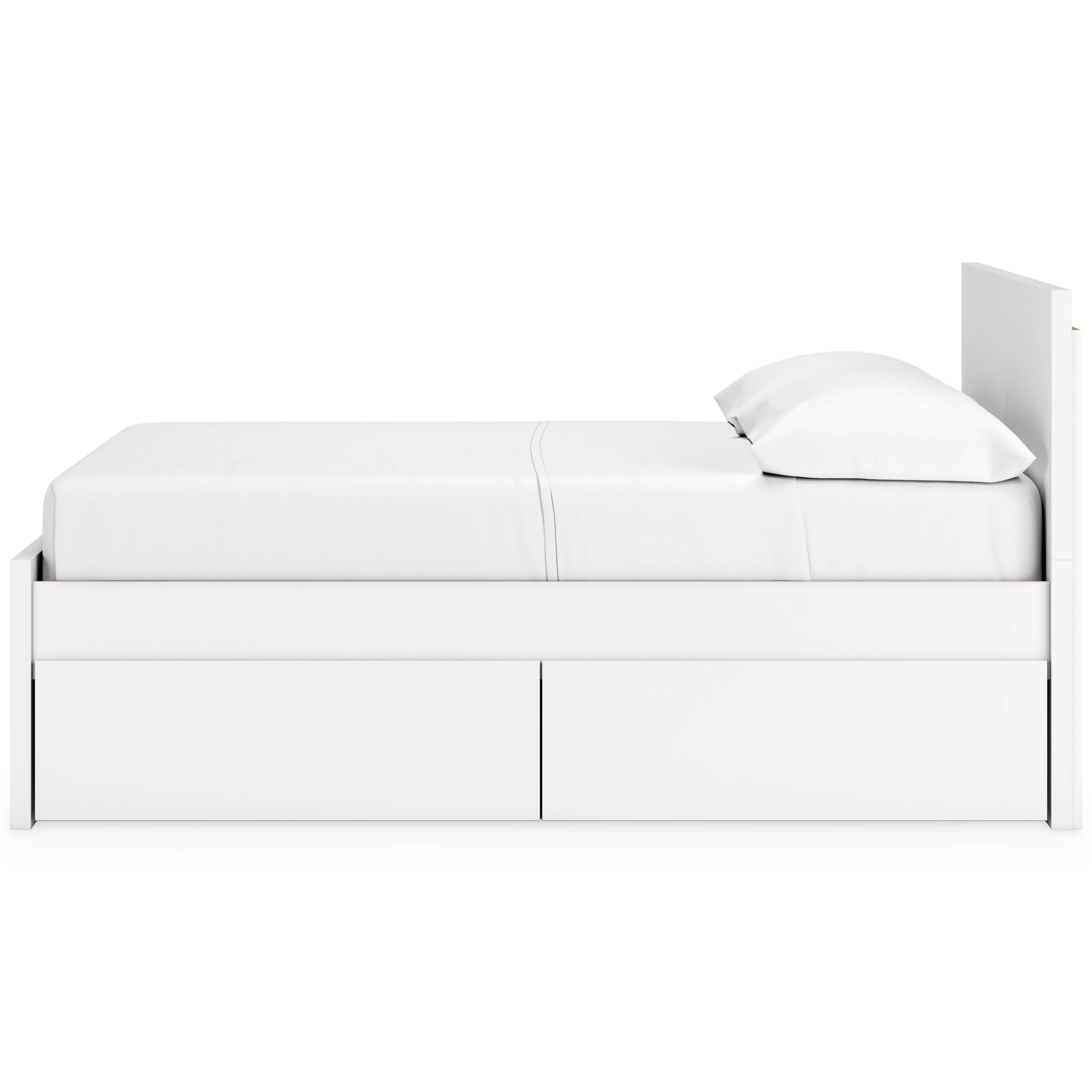 Onita Full Panel Platform Bed with 2 Side Storage - Image 7