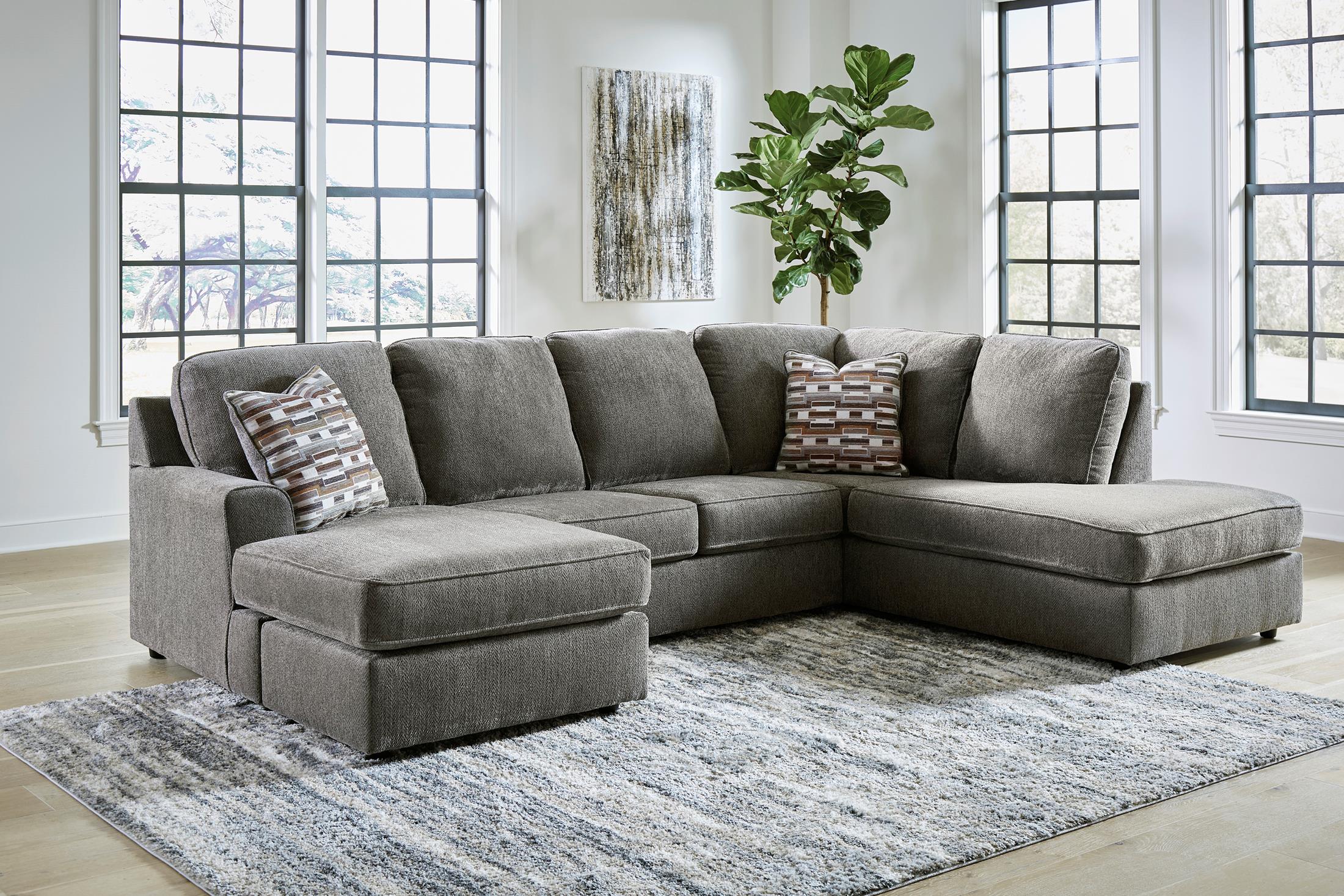 O'Phannon 2-Piece Right-Facing Sectional with Chaise - Image 2