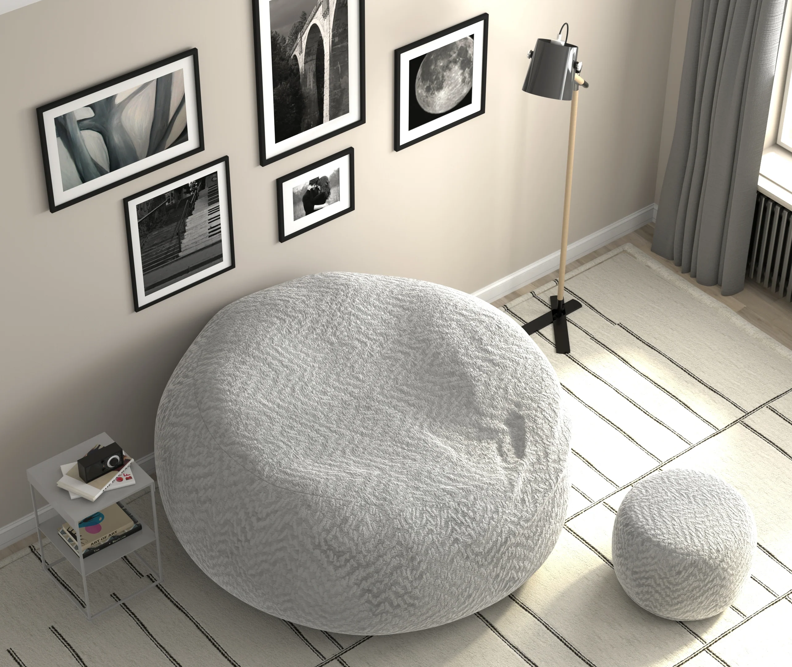 ComfyCloud Oversized Bean Bag - Image 2