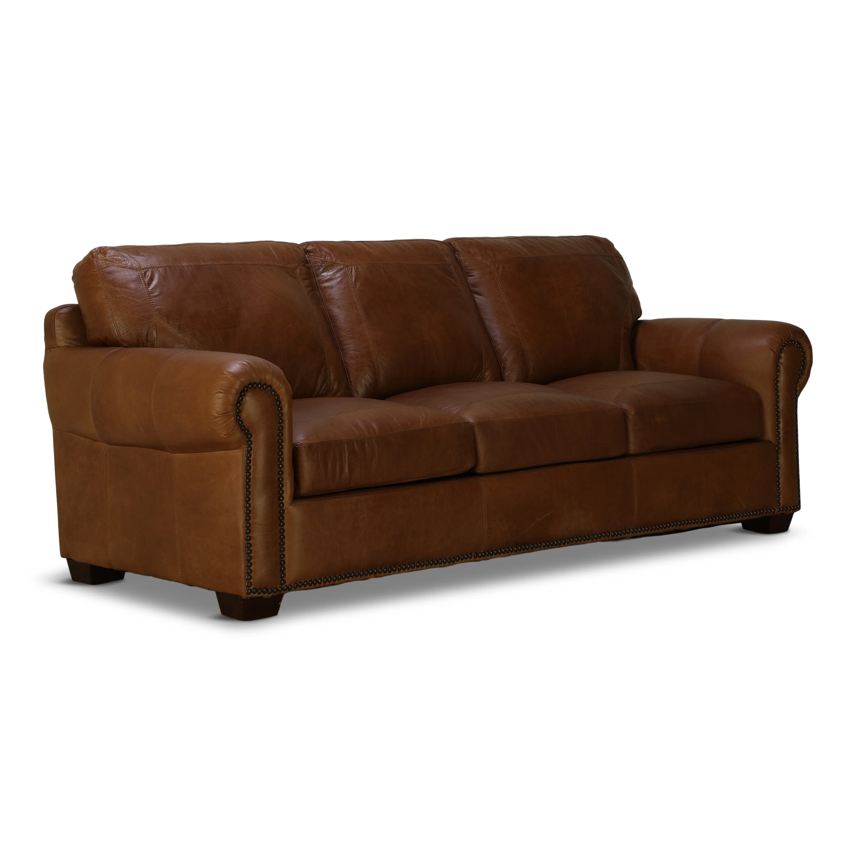 Park Avenue Leather Sofa - Image 3