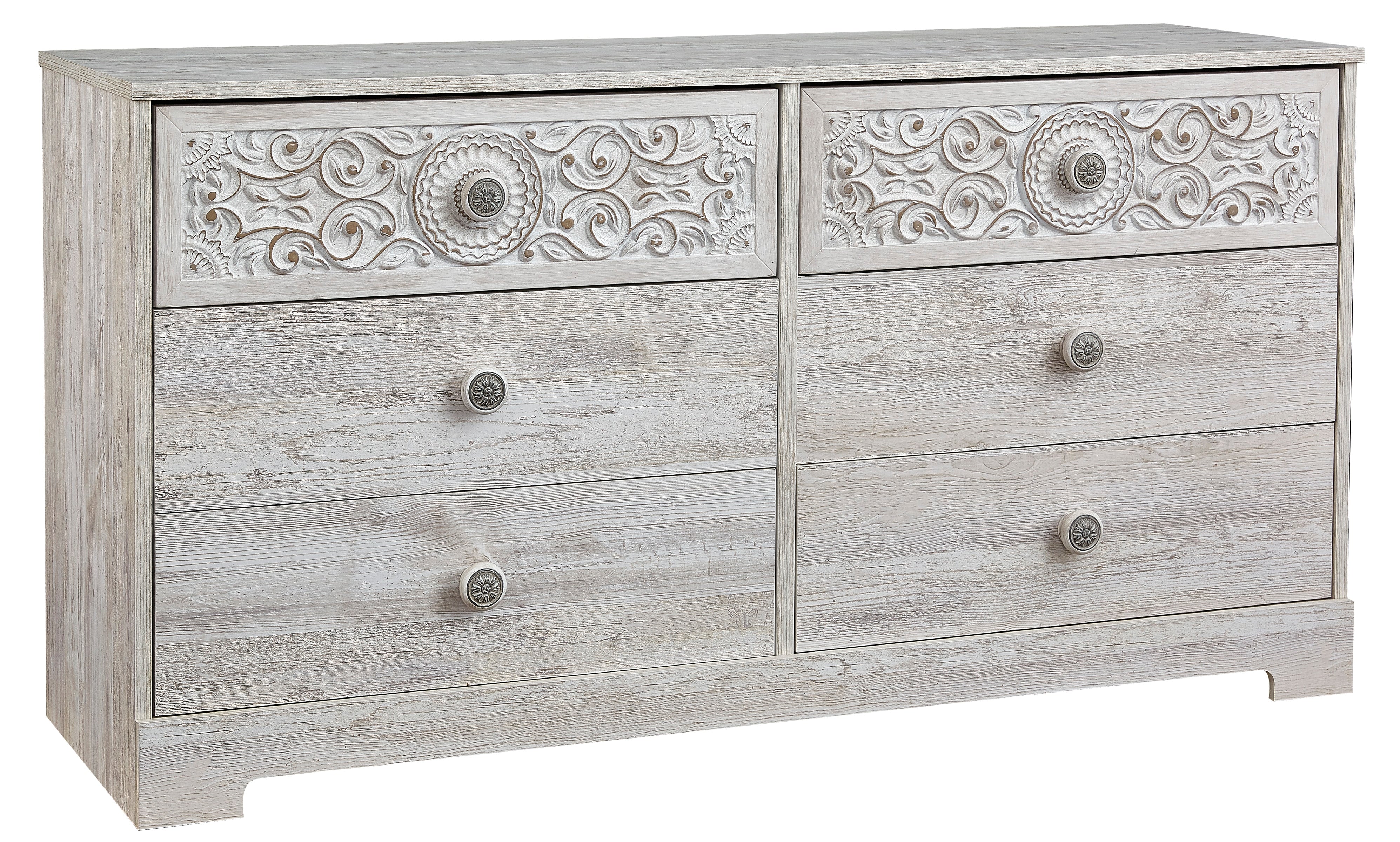 Ashley Paxberry 6 Drawer 60" Dresser - Image 3