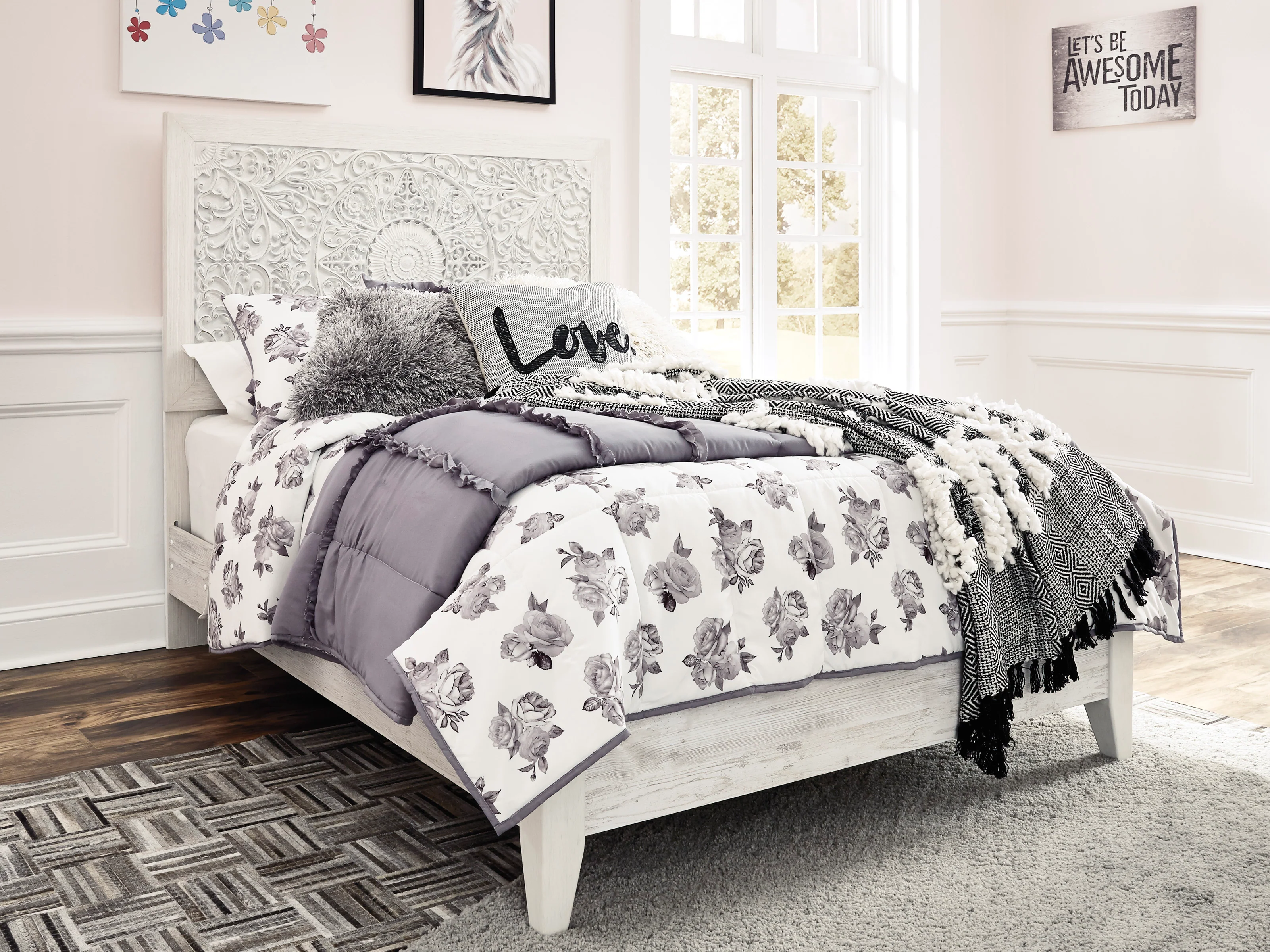 Paxberry Panel Bed - Image 8