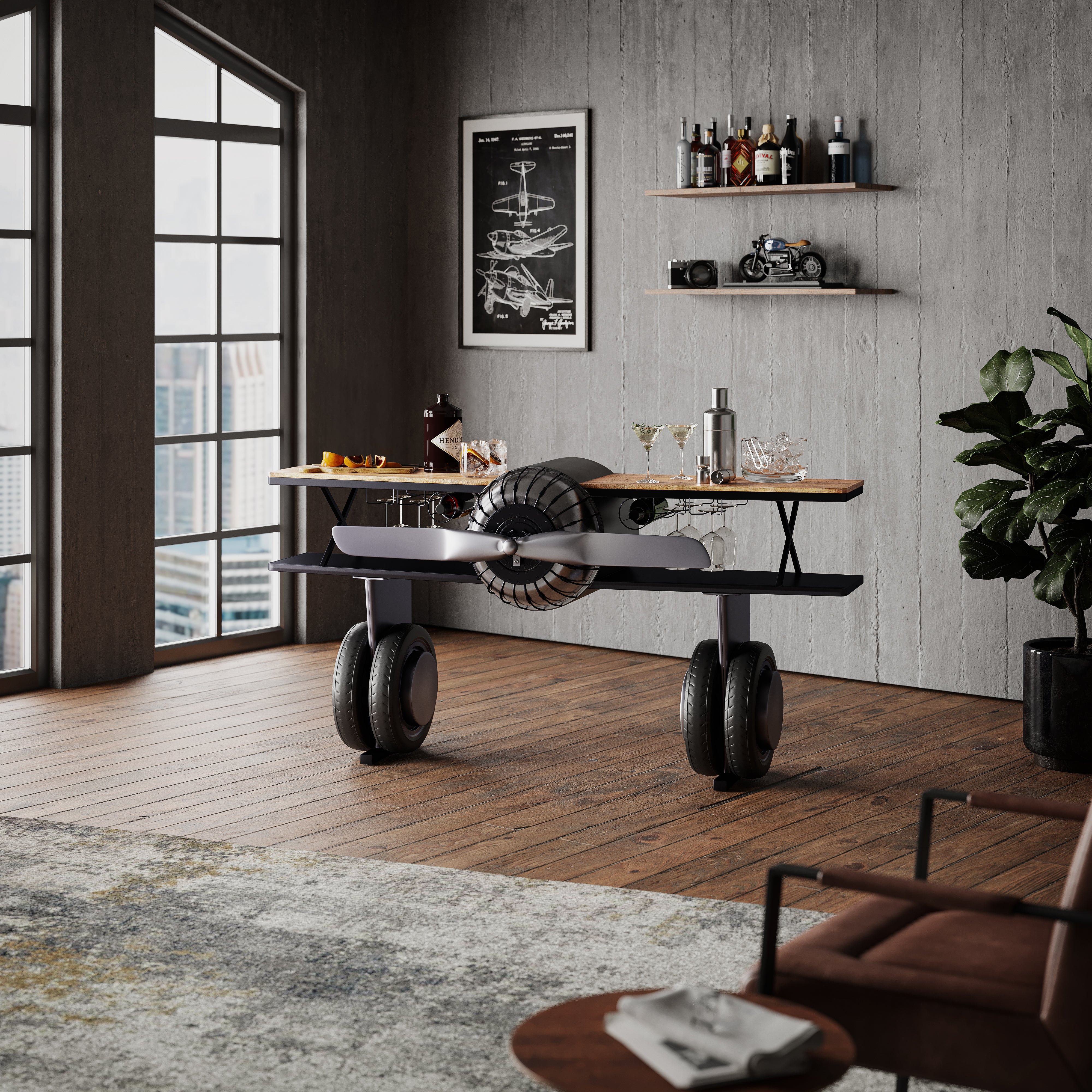 Maverick Plane Console Bar - Image 2