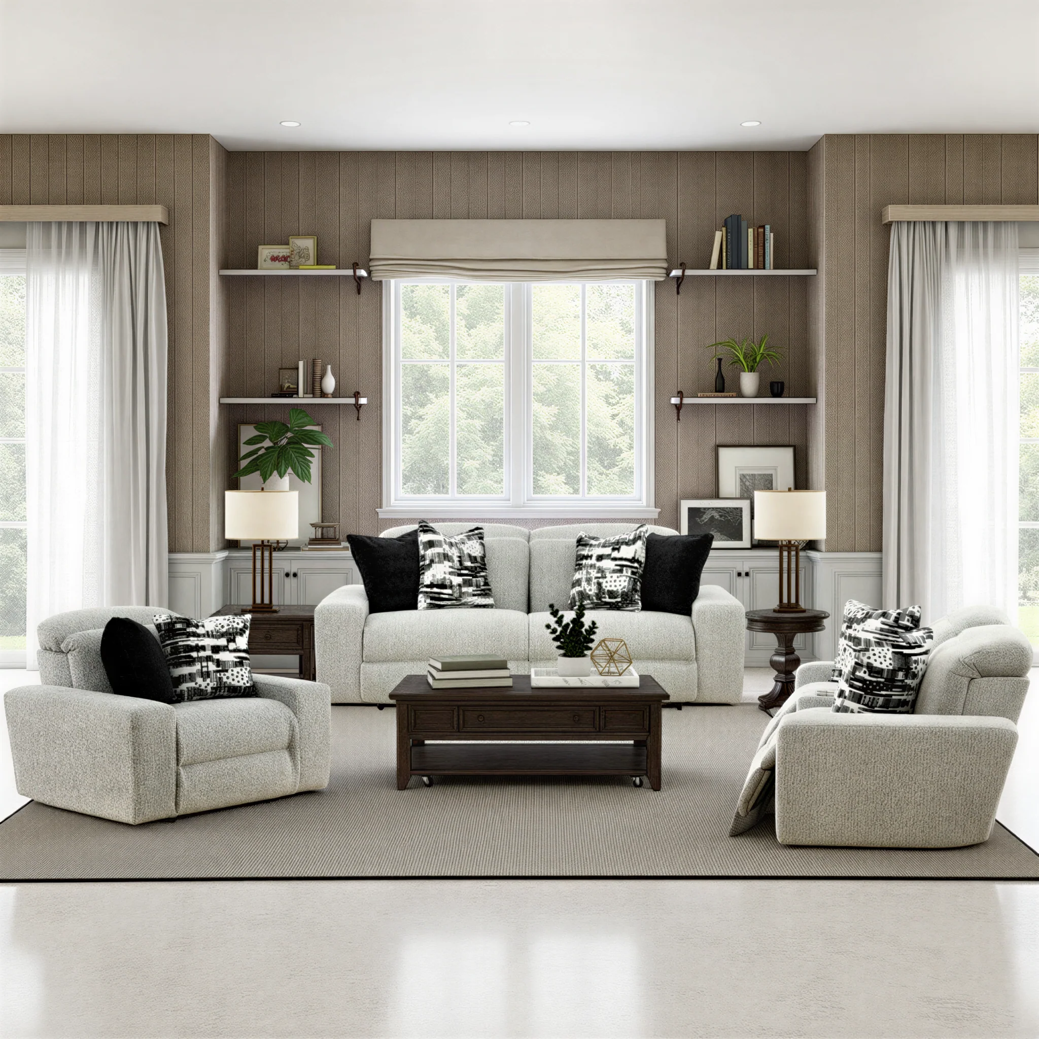 Indra Power Reclining Sofa - Image 2
