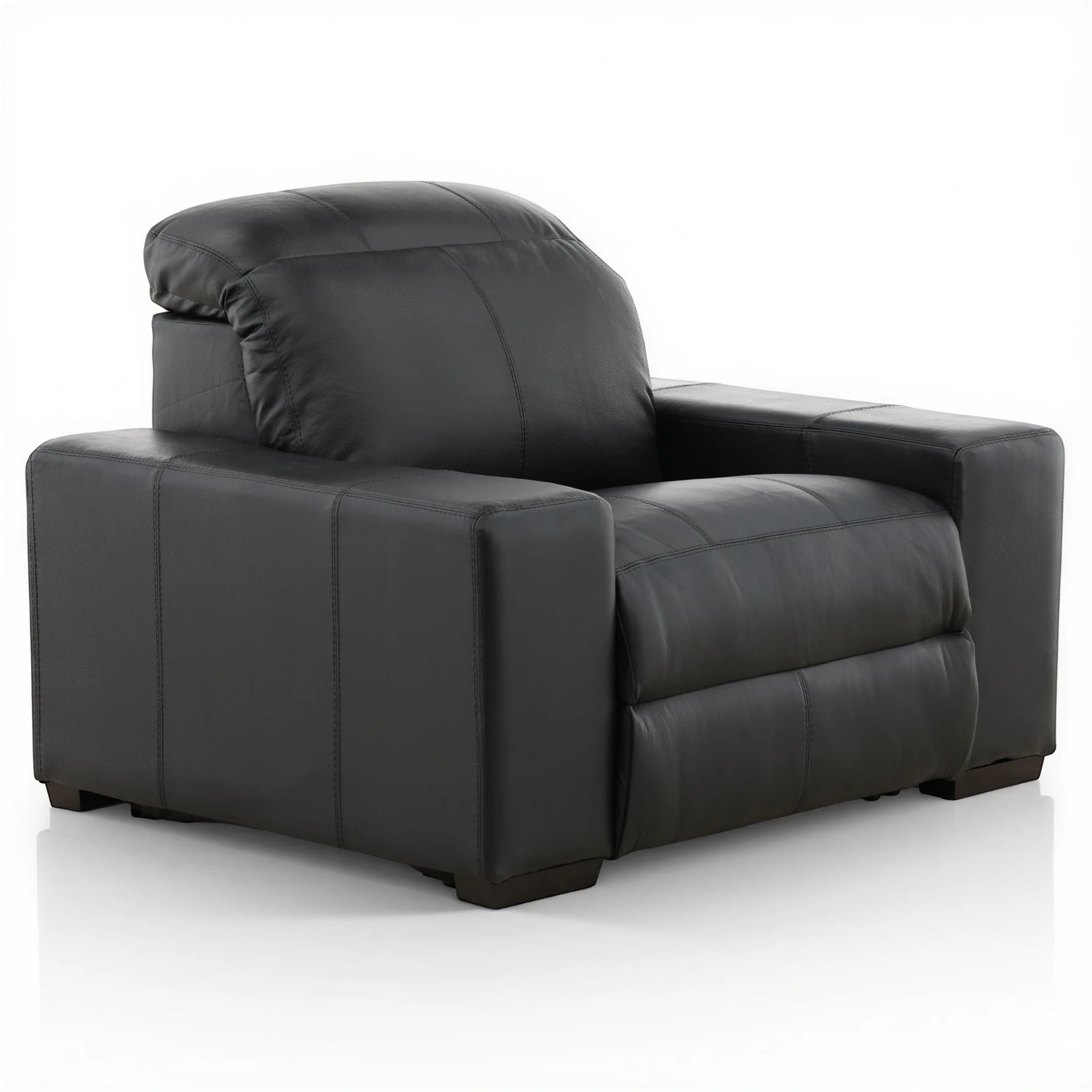 Evren Power Leather Recliner - Image 18