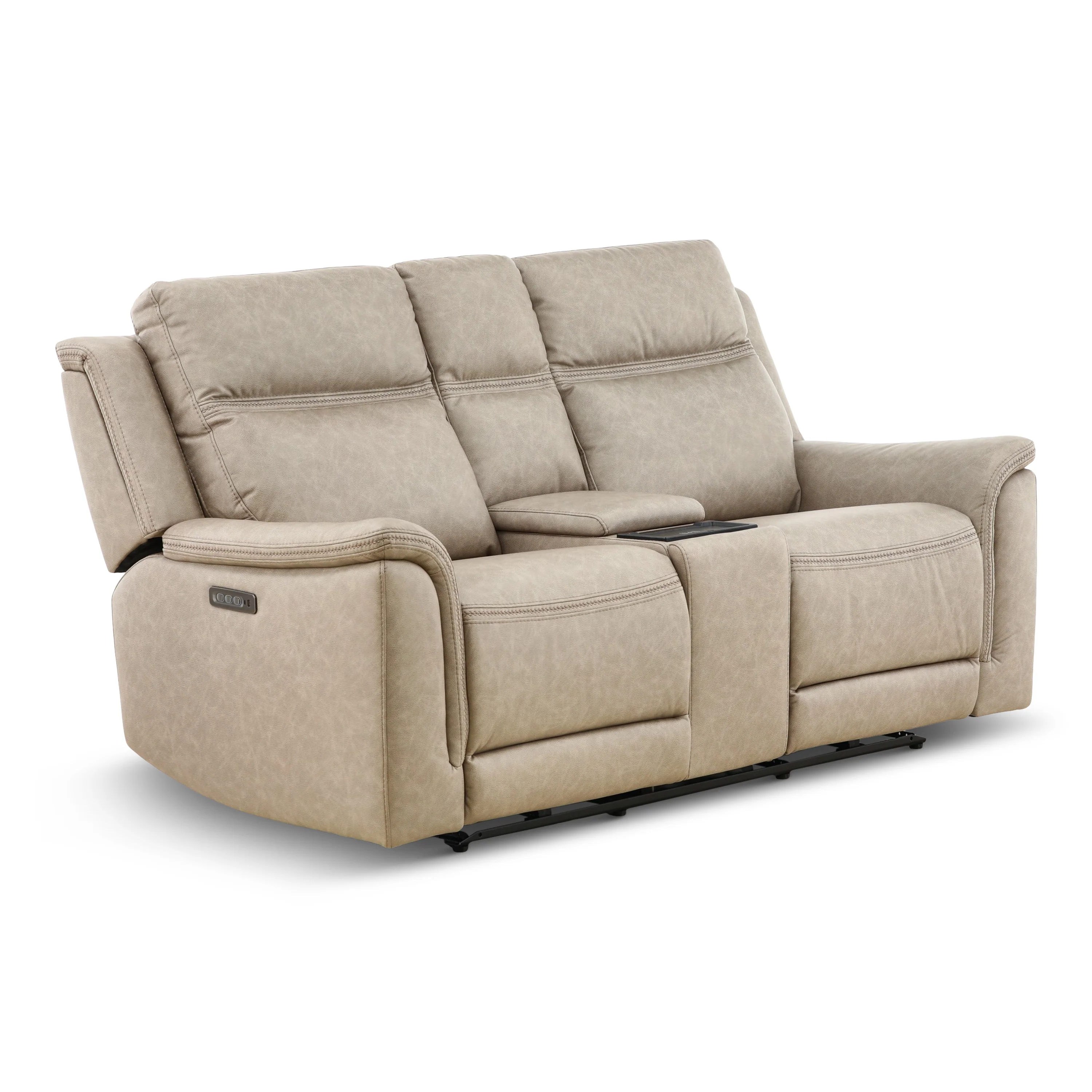 Garrison Power Reclining Console Loveseat - Image 5