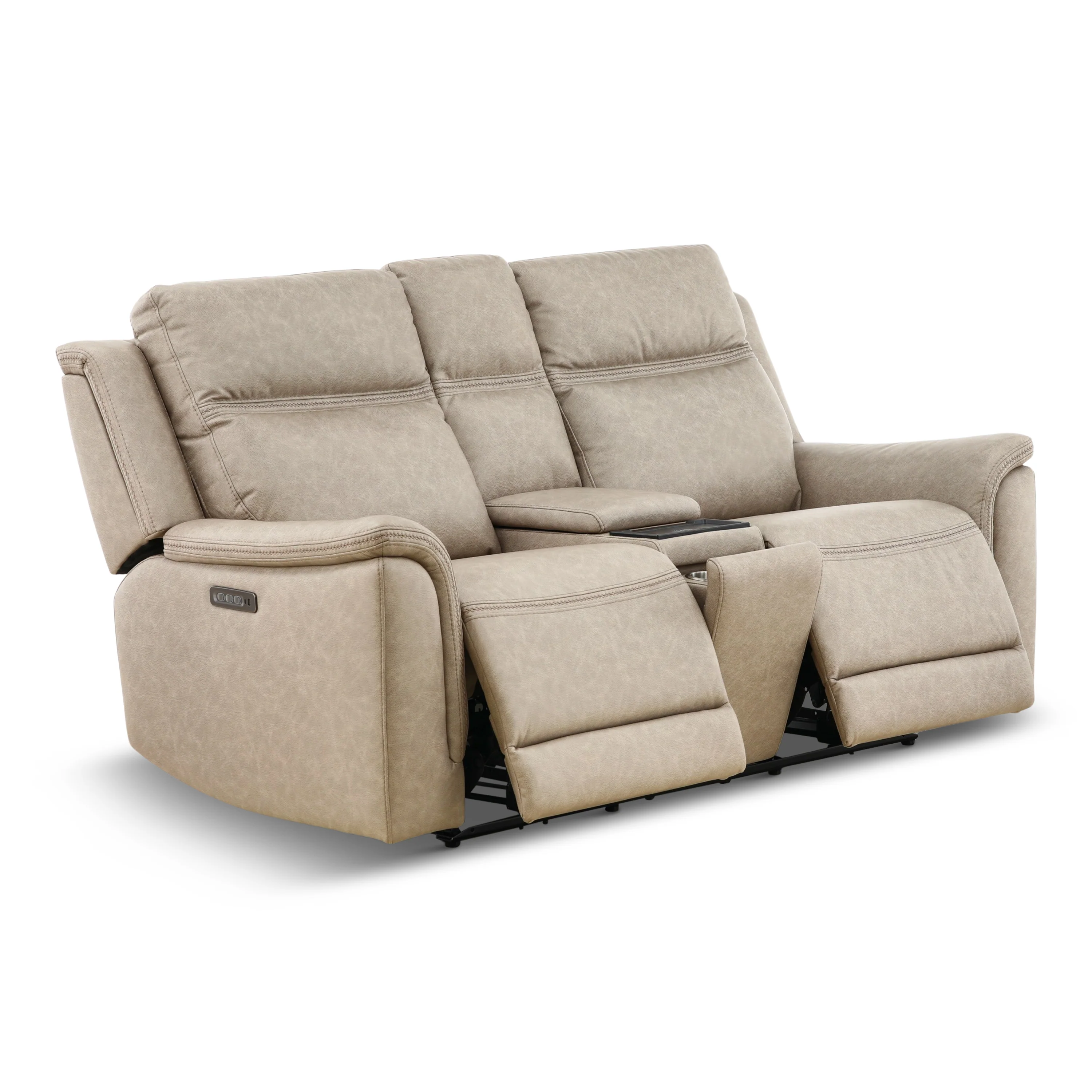 Garrison Power Reclining Console Loveseat - Image 6