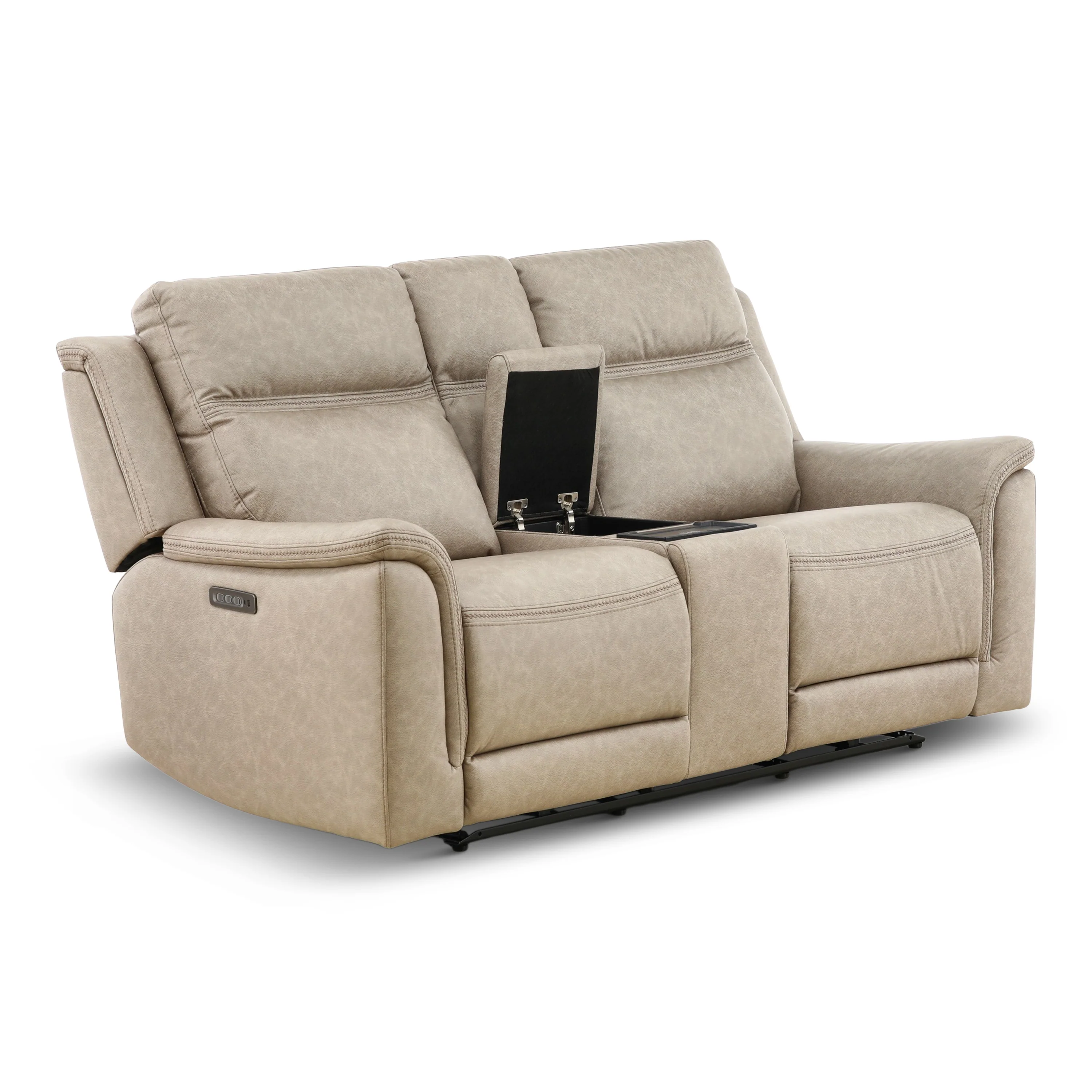 Garrison Power Reclining Console Loveseat - Image 7