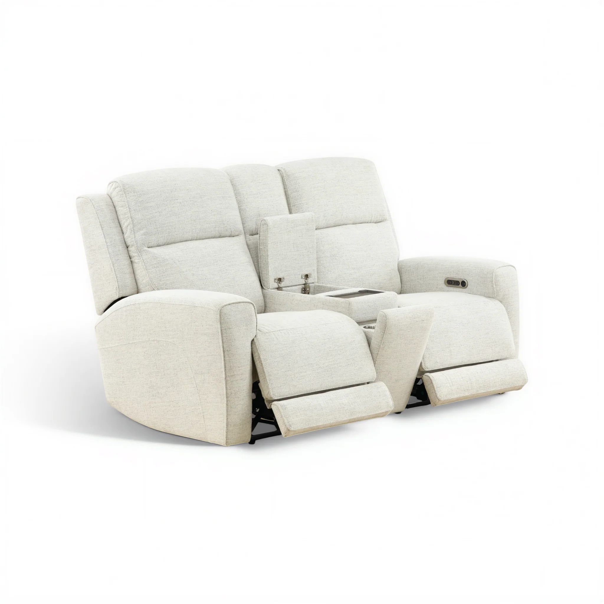 Flexsteel Draven Power Reclining Console Loveseat - Image 8