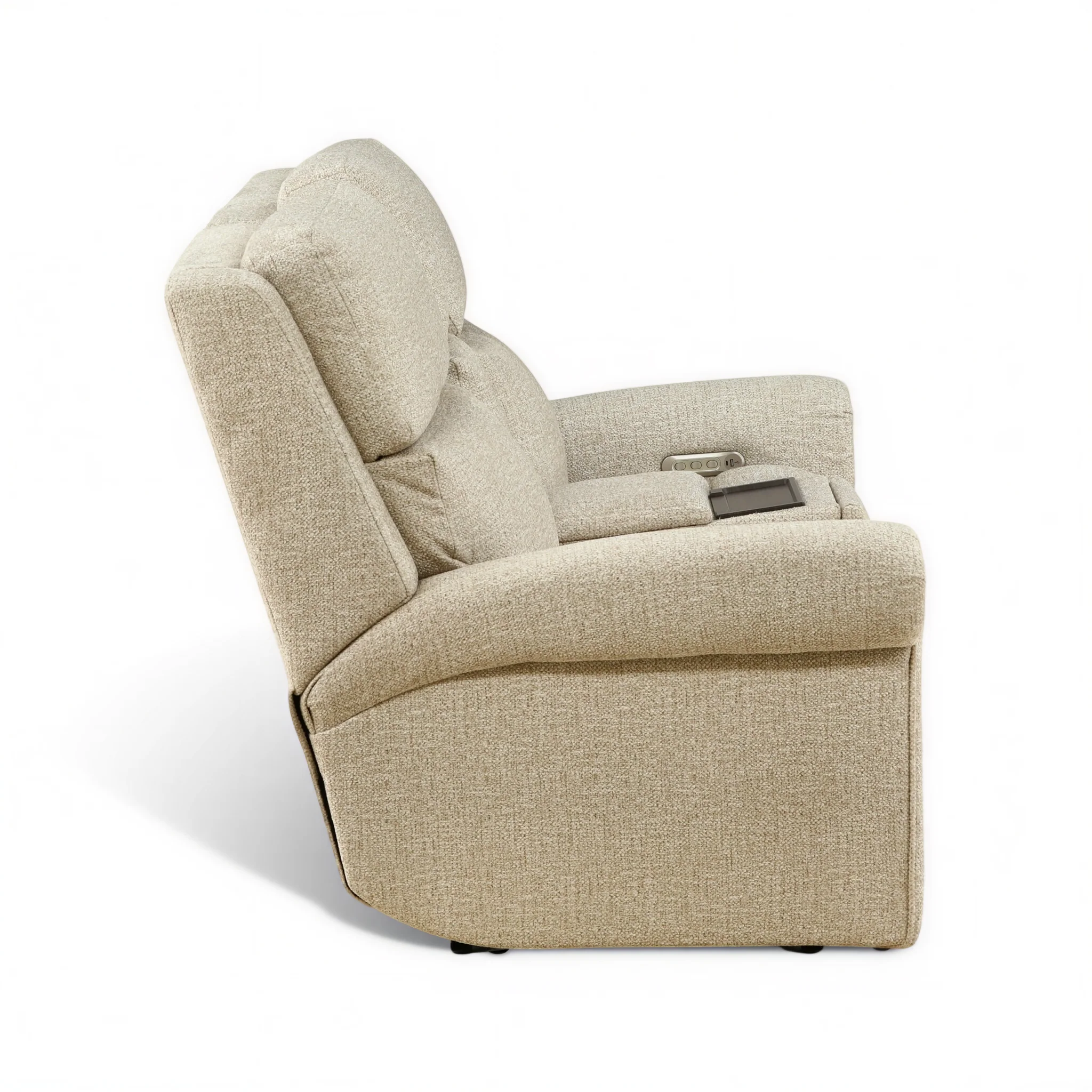 Flexsteel Jetsyn Power Reclining Console Loveseat - Image 6