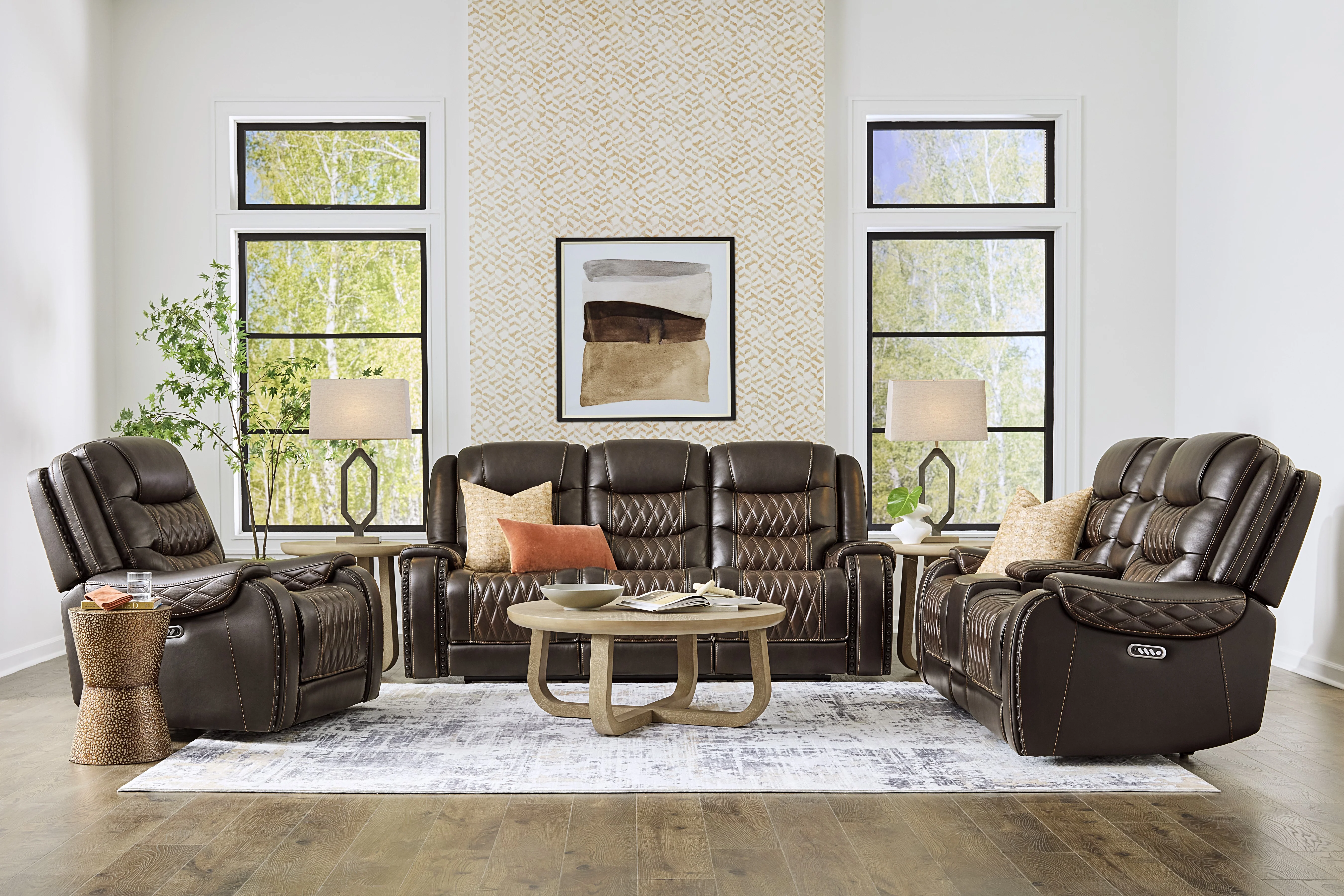 Marquee Leather Power Reclining Sofa - Image 2
