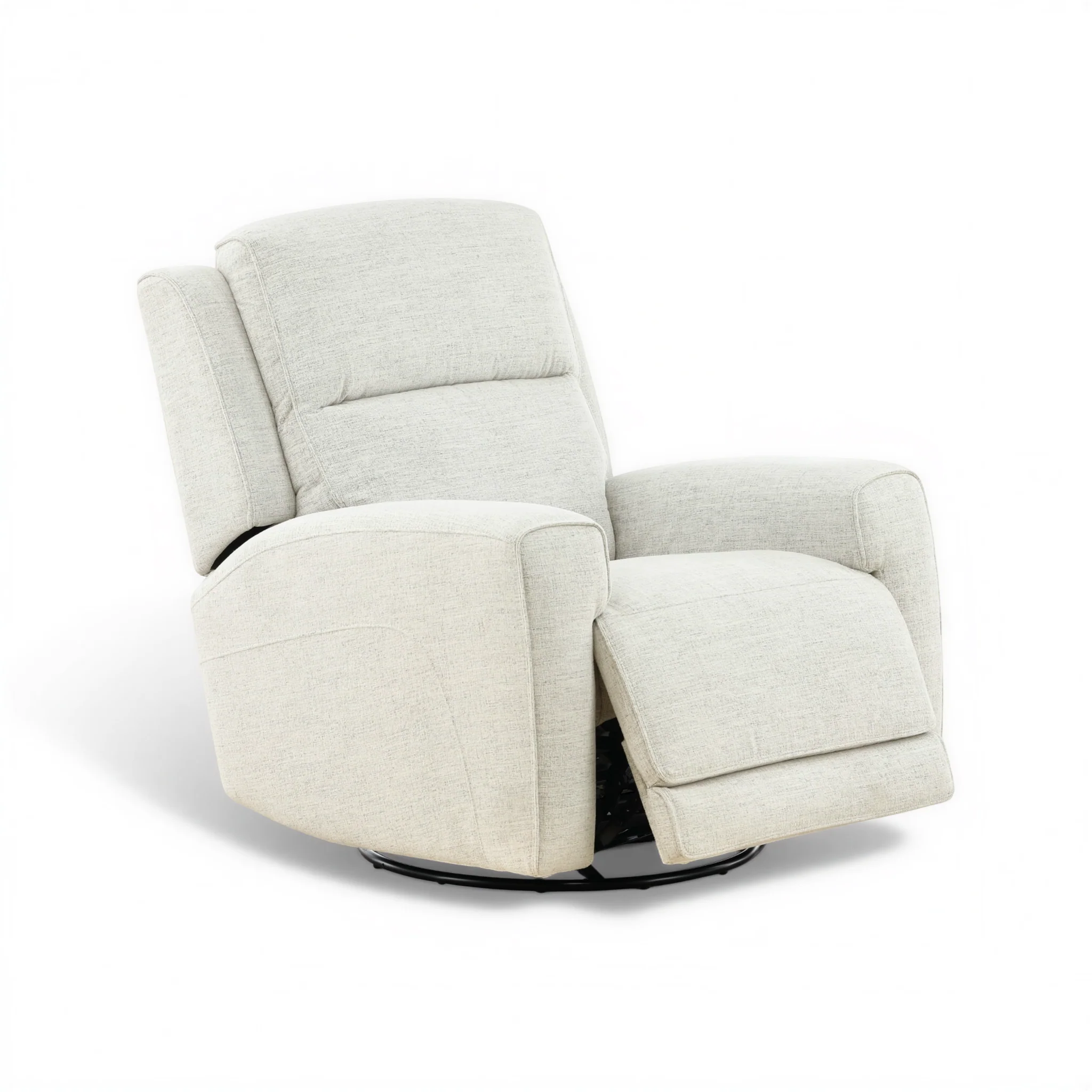 Flexsteel Power Swivel Glider Recliner with Power Headrest - Image 3